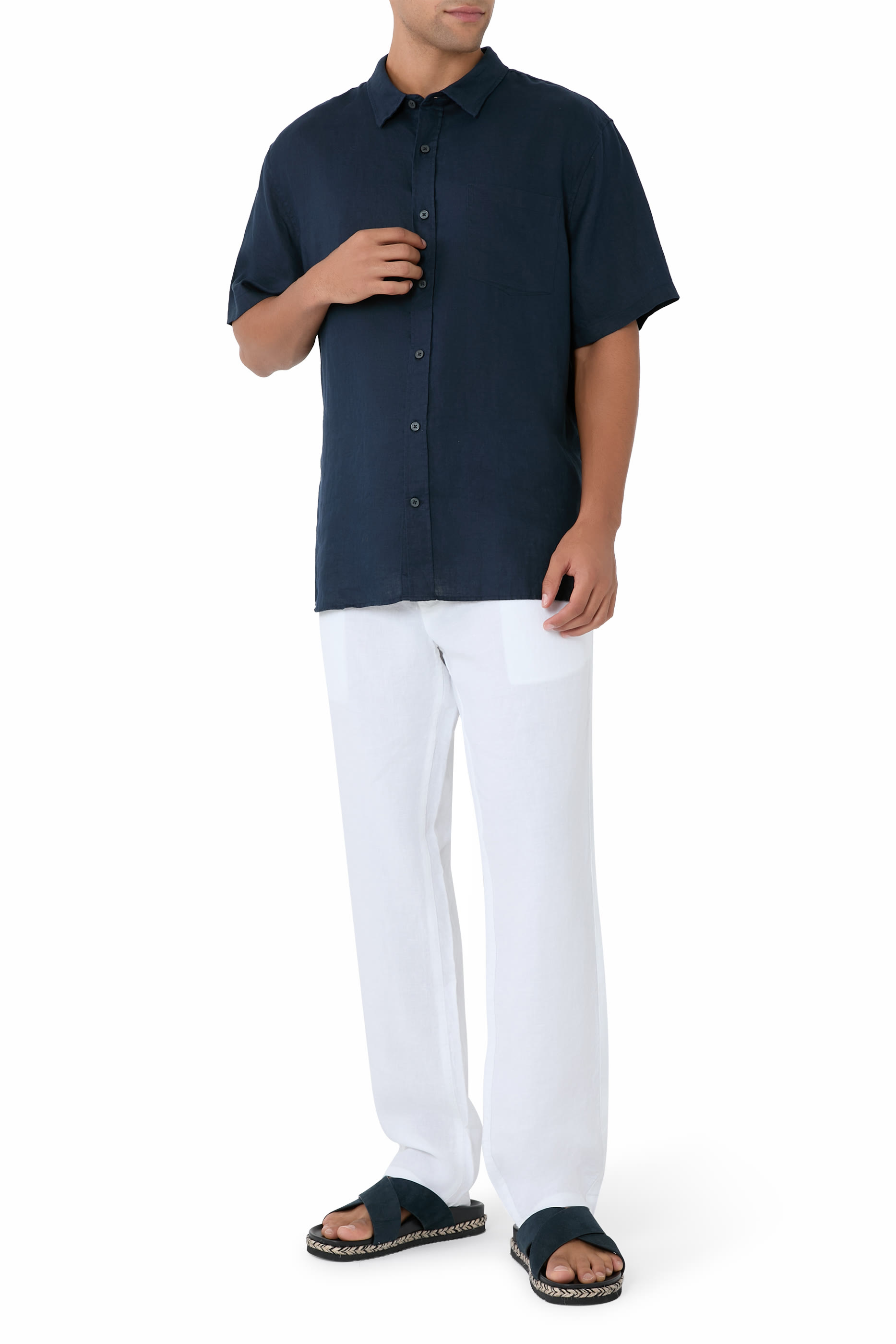 Linen Short Sleeves Shirt