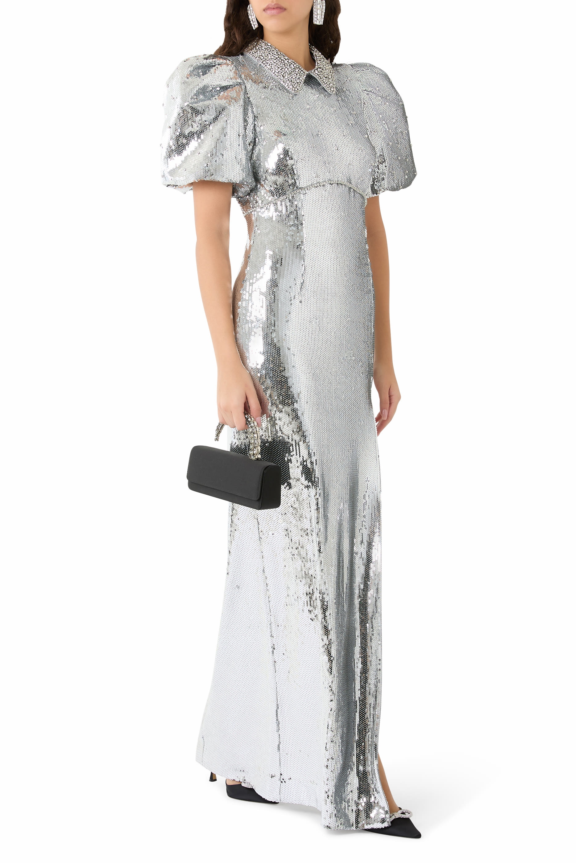 Olympia Short Sleeve Gown