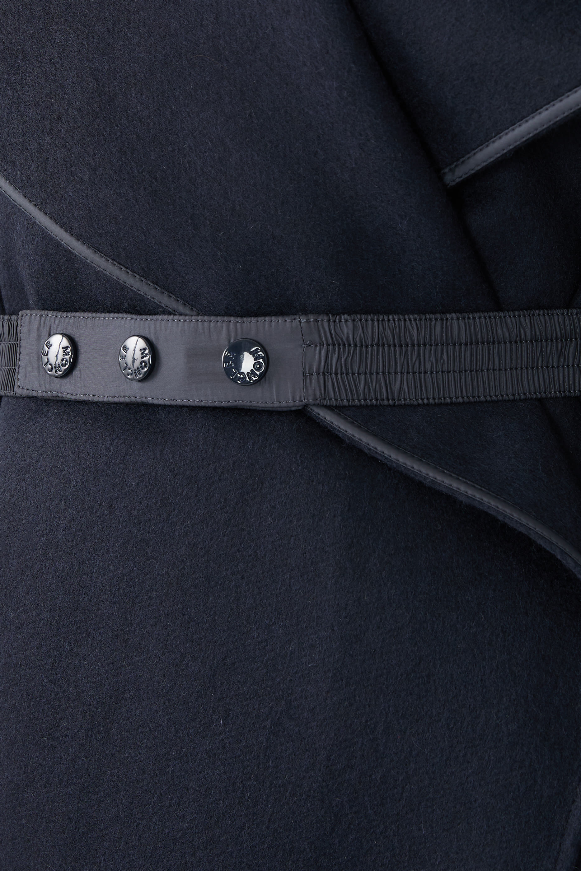 Padded Wool Felt Cape 