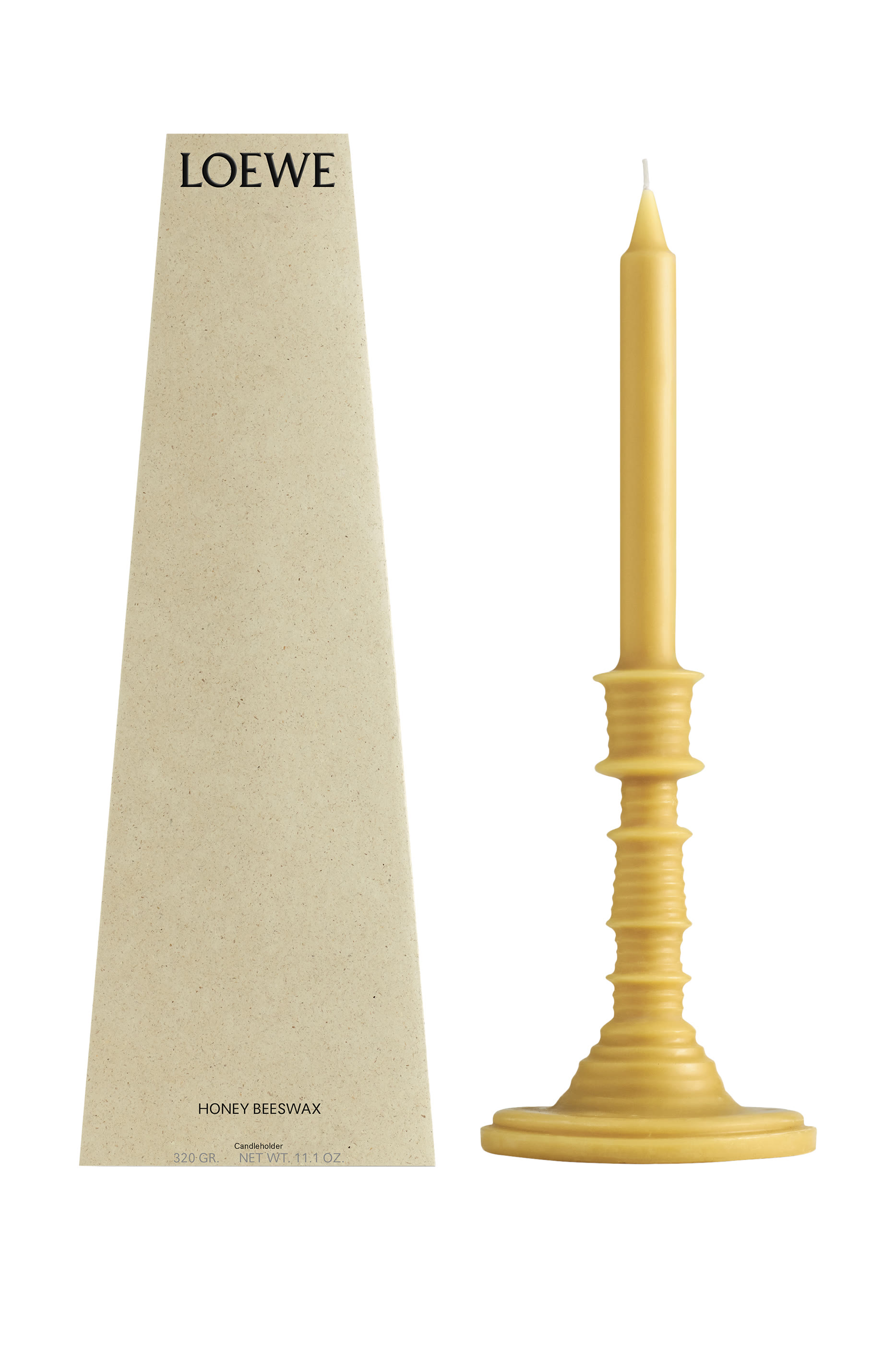 Honey Beeswax Candleholder 