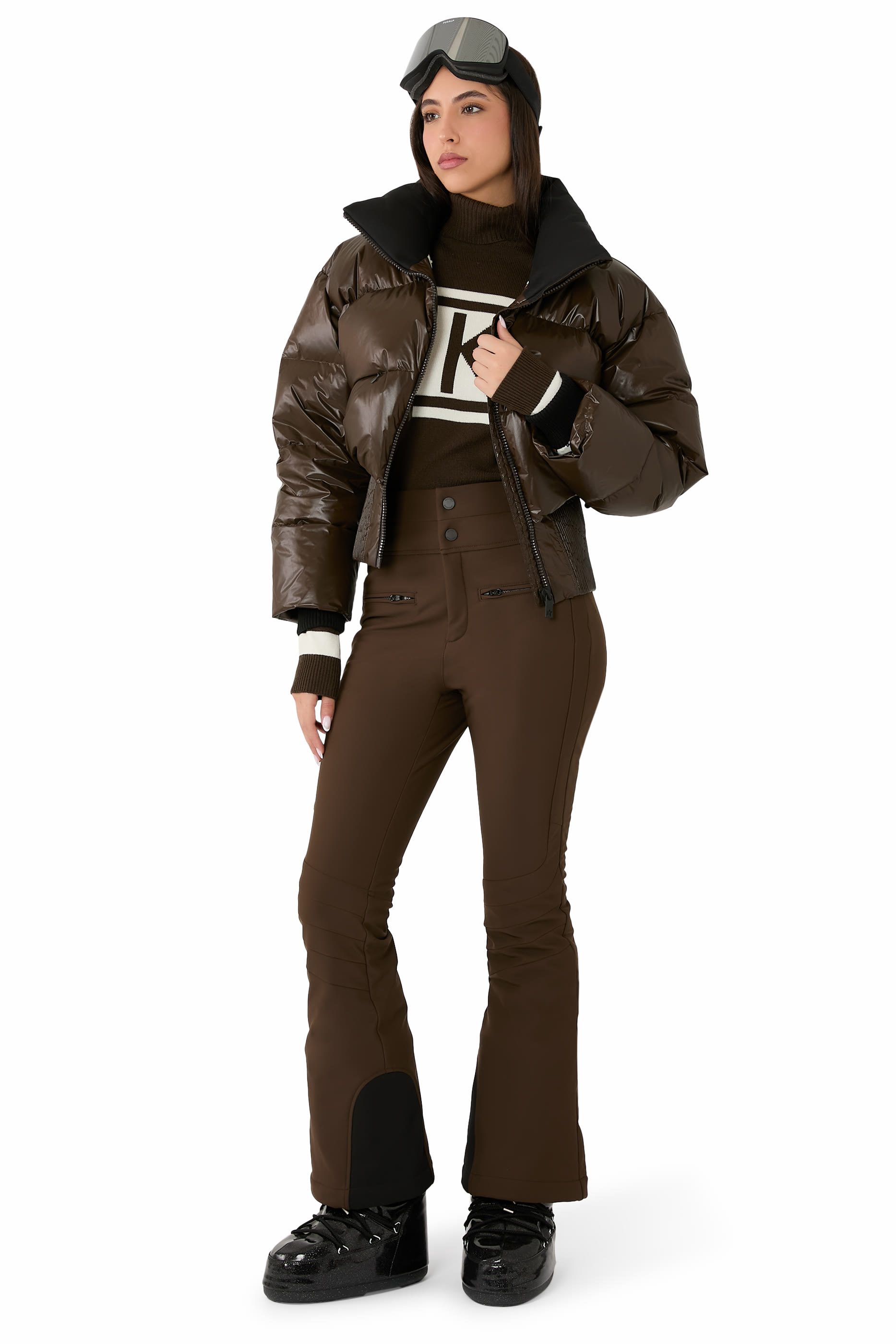  High-Waist Aurora Flare Ski Pants