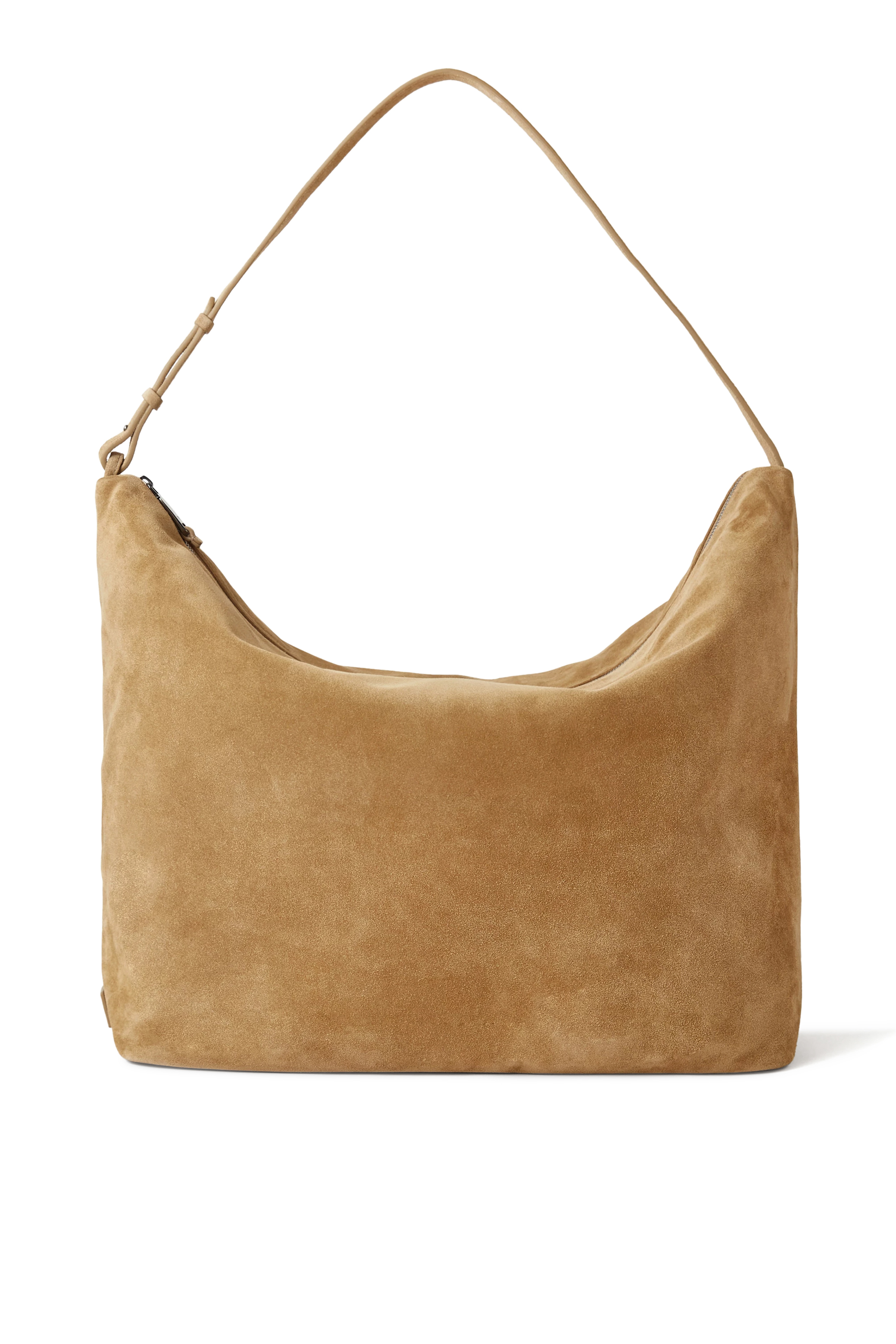 Suede Hobo Bag 