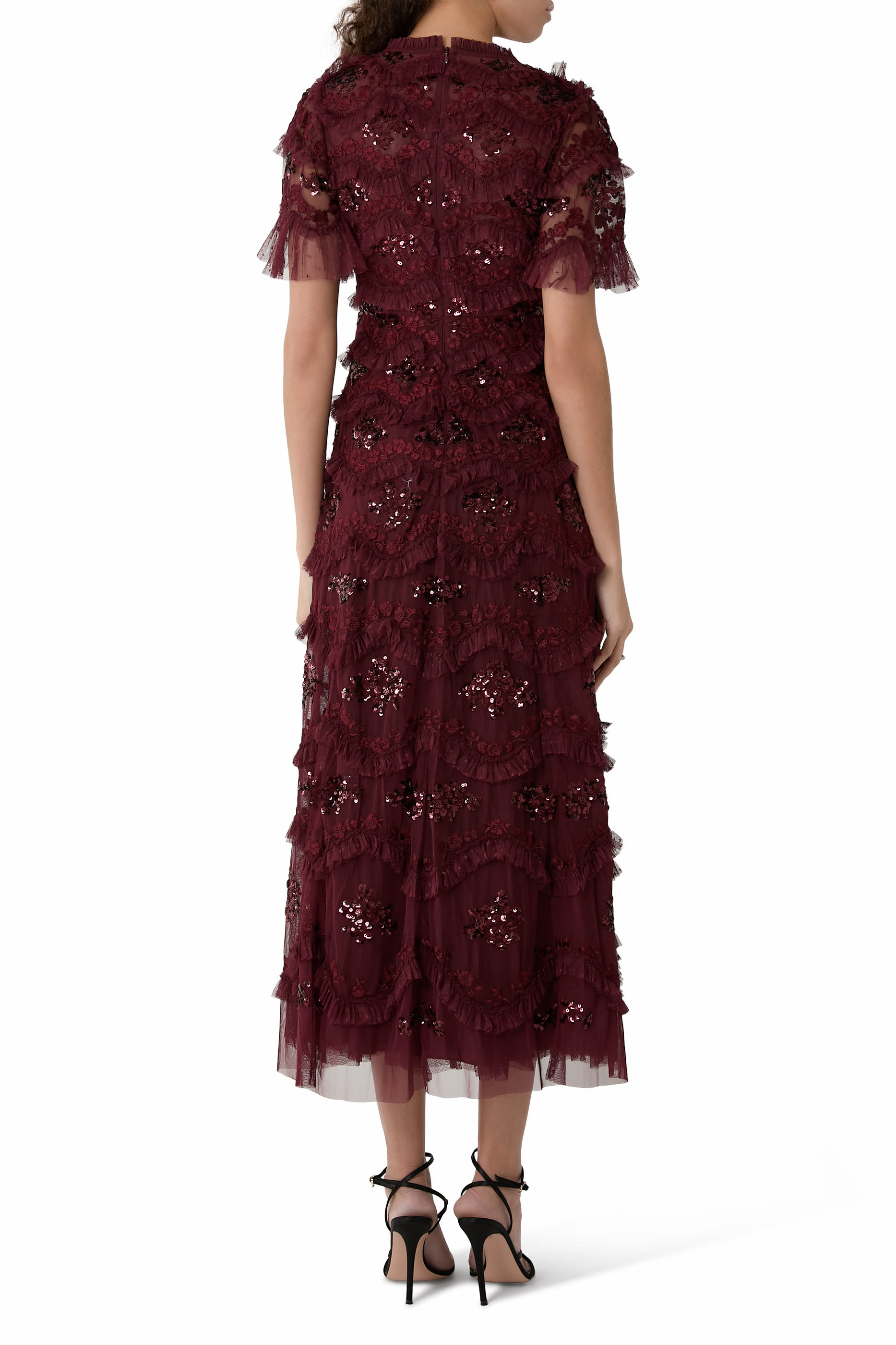 Daisy Wave Ankle Gown