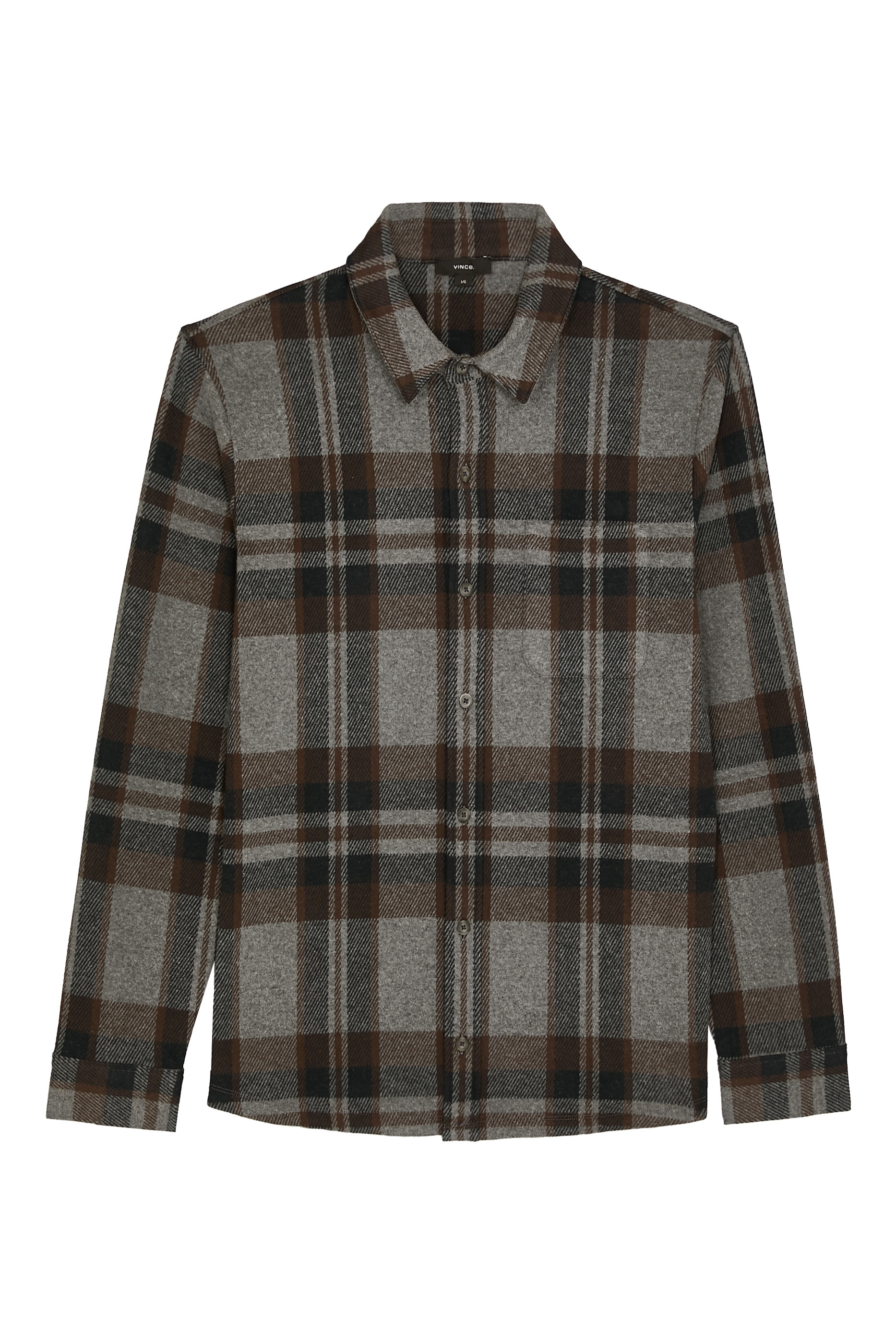 Classic Plaid Shirt Jacket