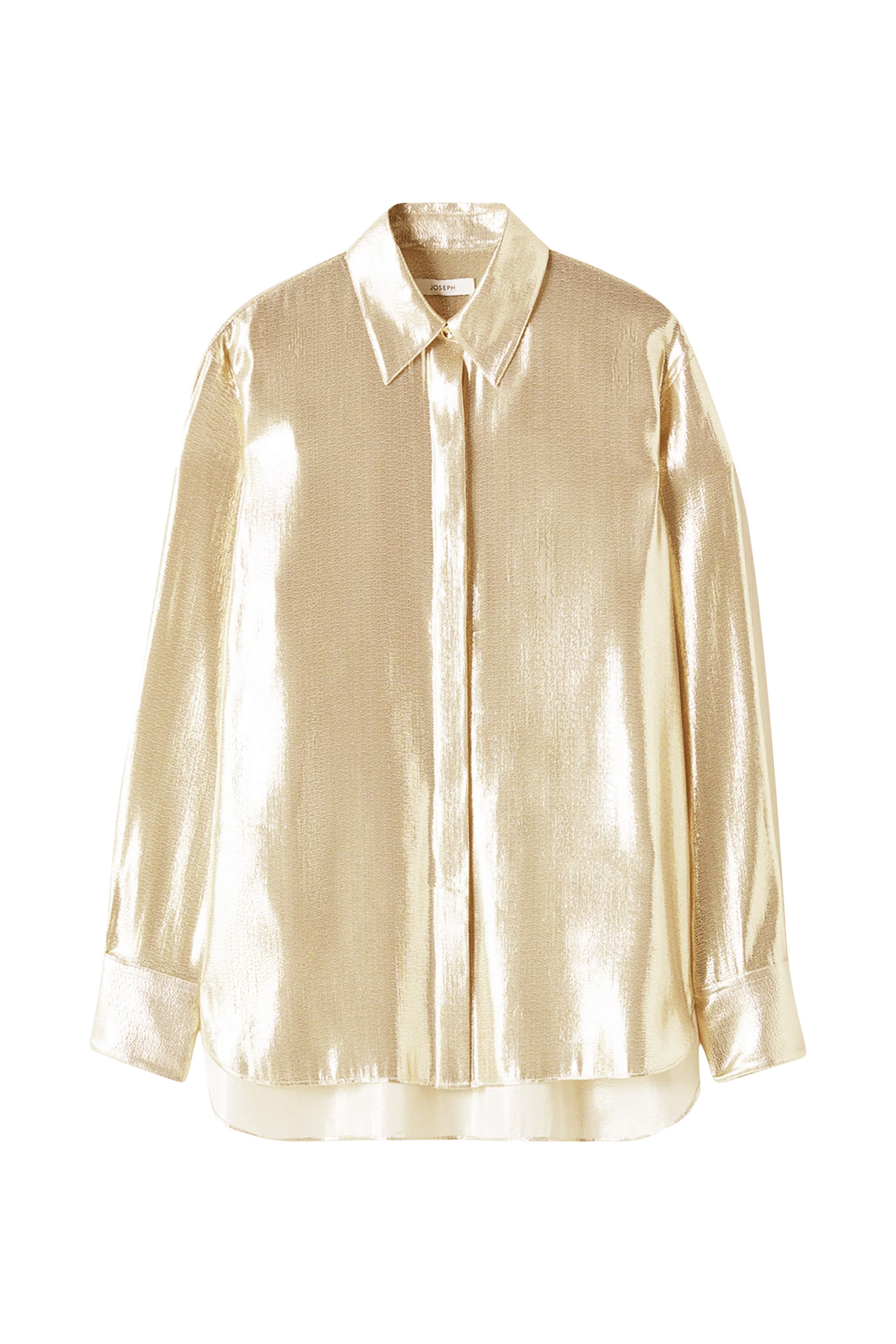  Capri Lam&eacute; Silk Blouse 