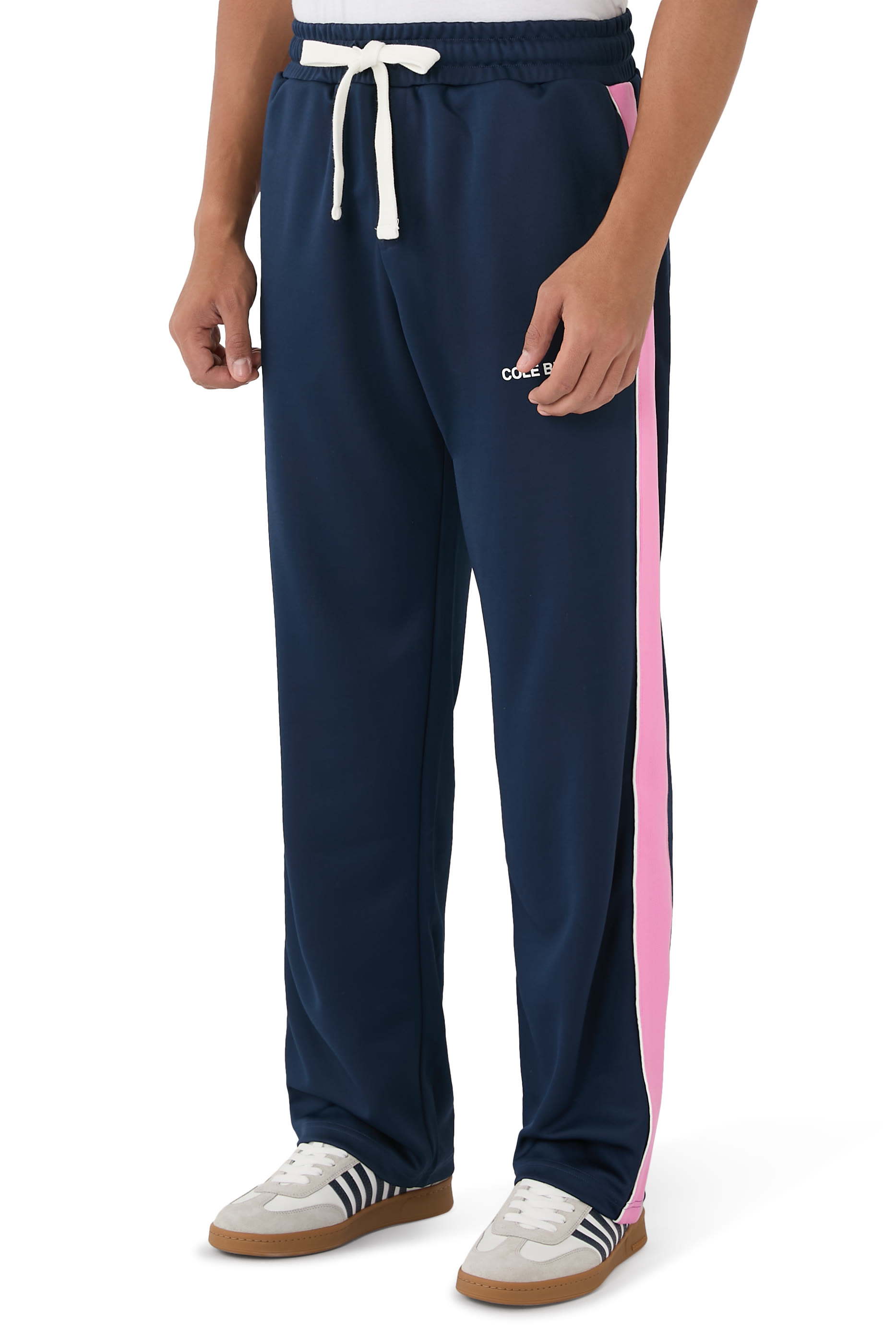 Contrast Tape Track Pants