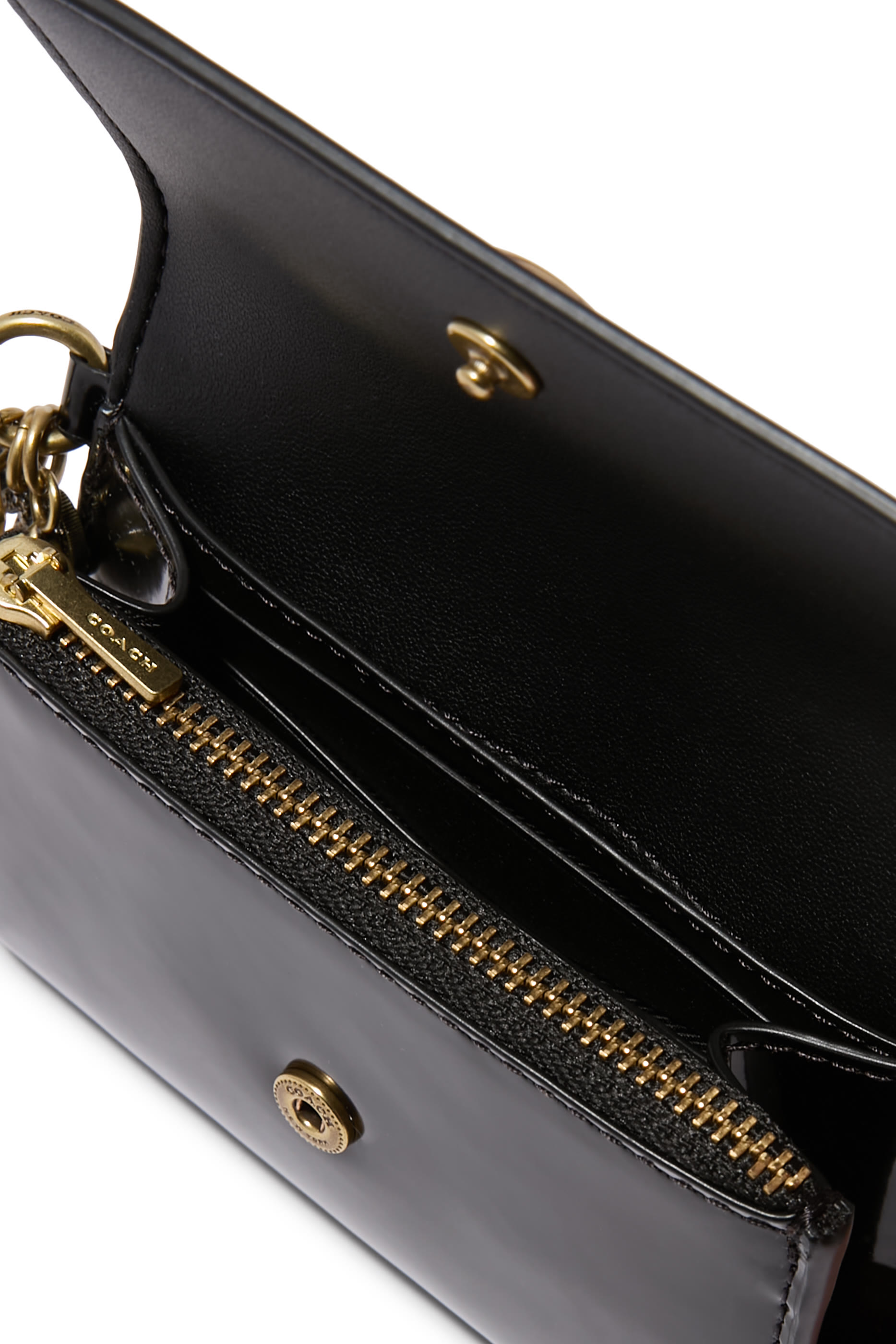 Logo Essential Half Flap Card Case