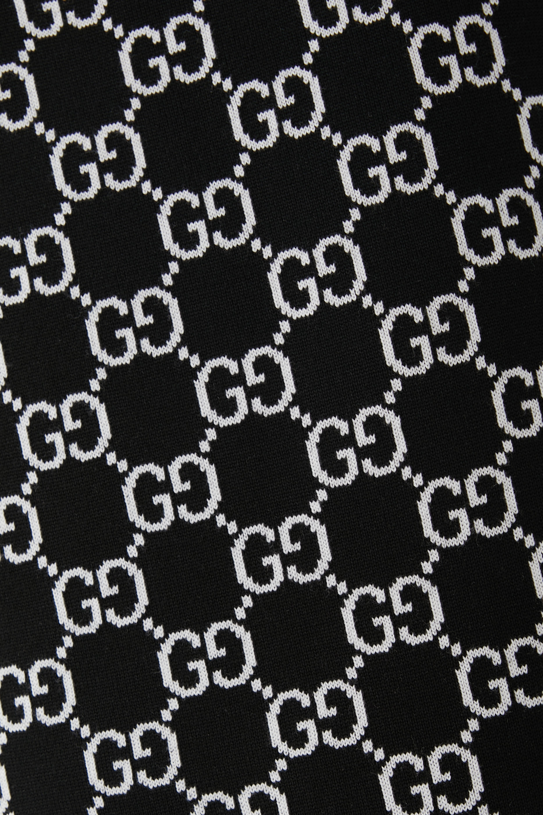  GG Wool Jacquard Mini Dress