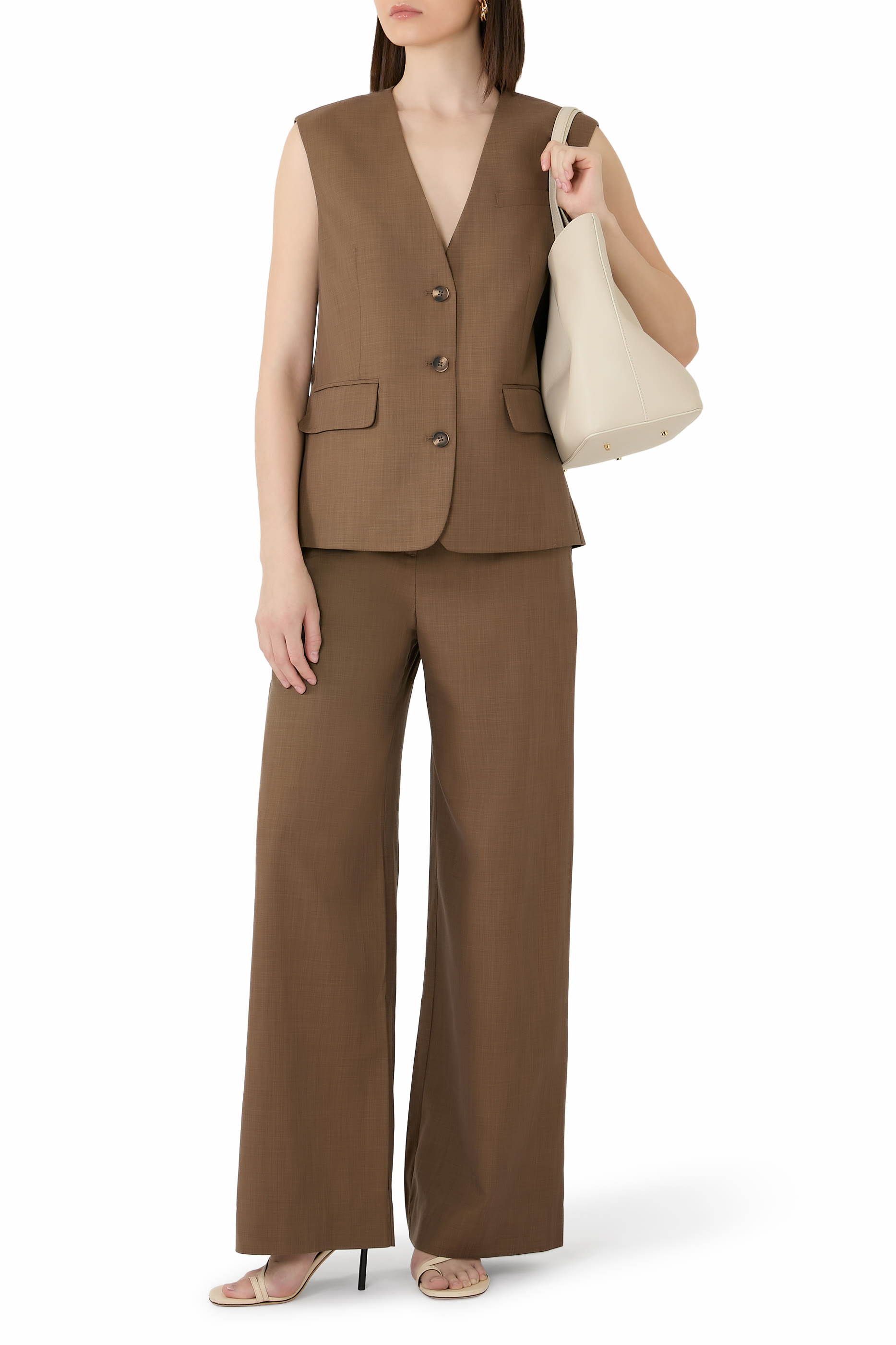 Asher Sleeveless Blazer