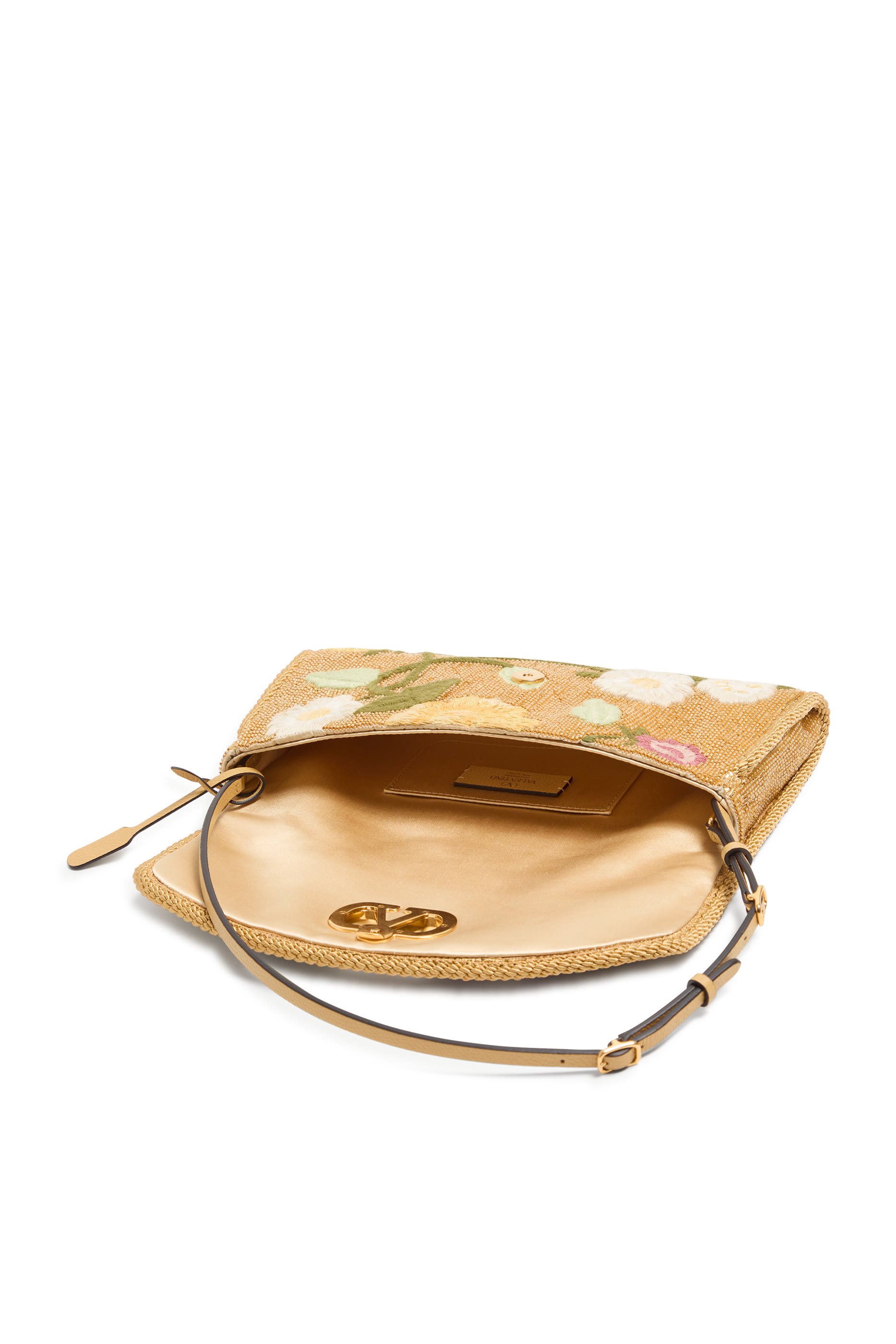 DeVain Small Embroidered Shoulder Bag