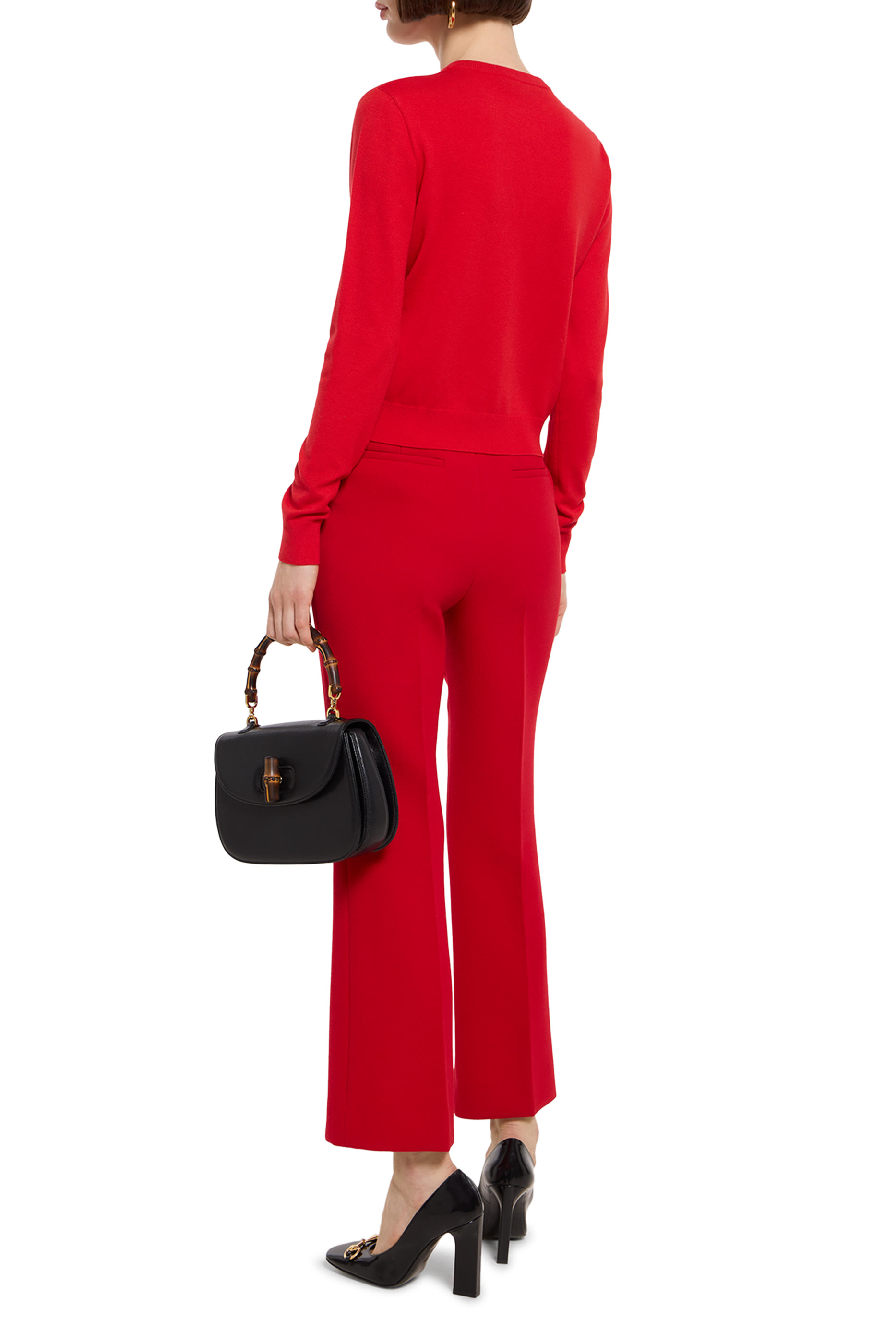 Long Sleeve Crewneck Cardigan 