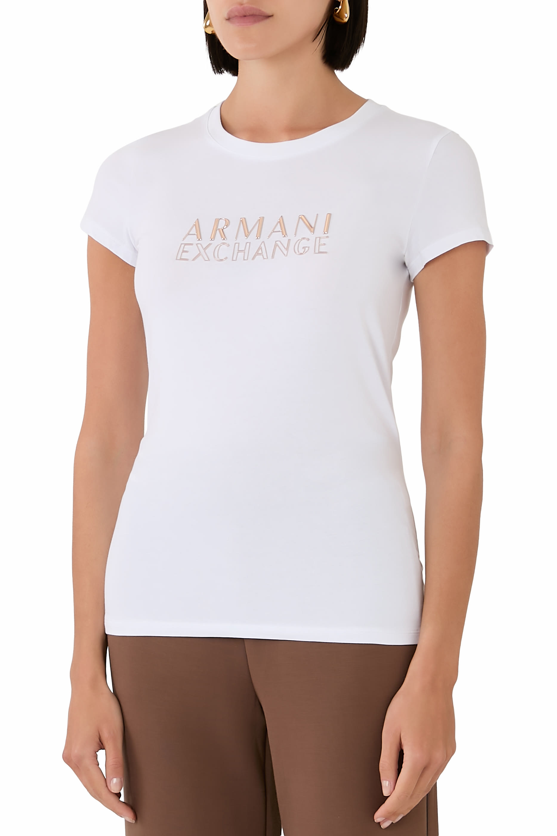 Salin de Giraud AX Lettering Slim T-Shirt