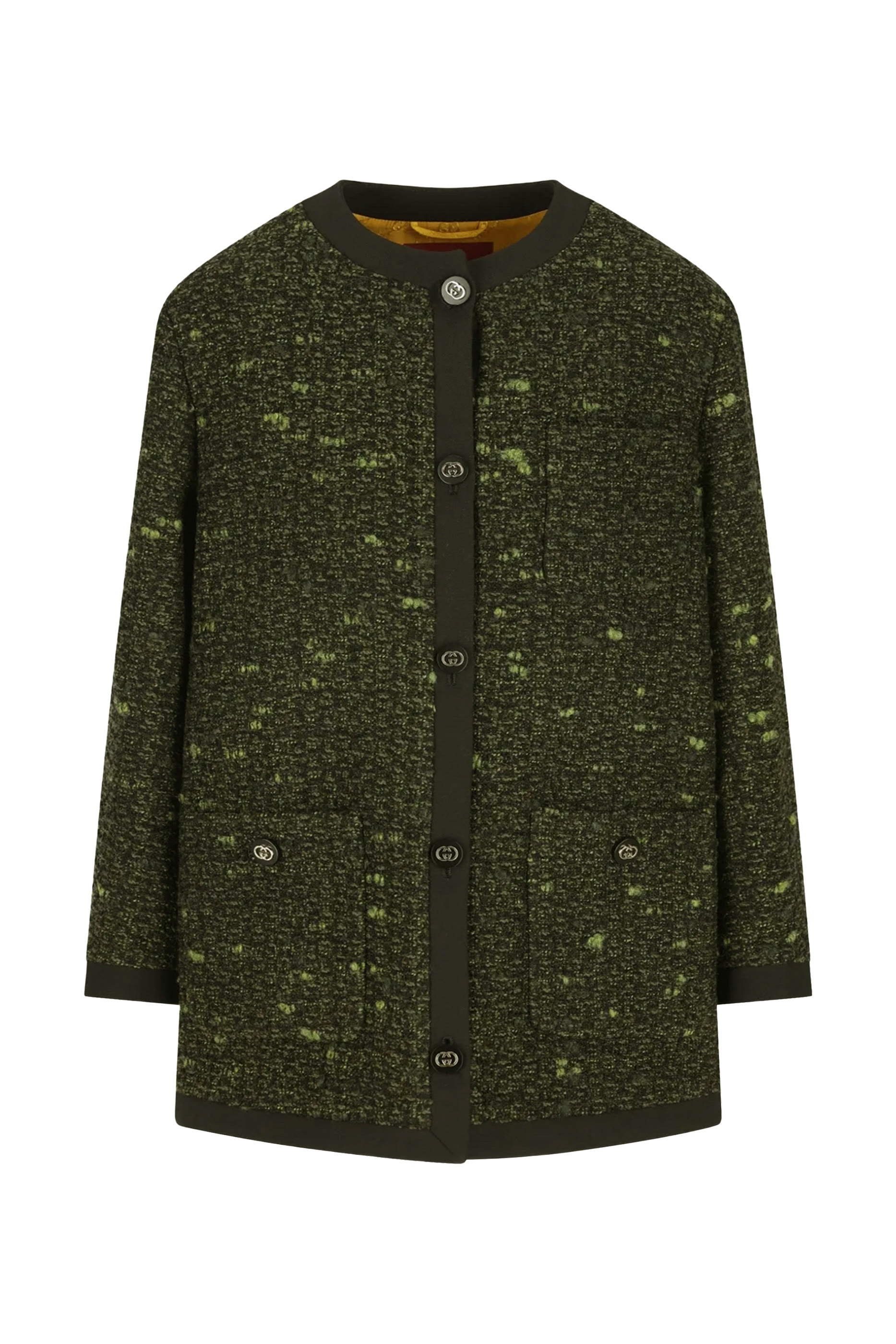 Interlocking G Buttons Wool Boucl&eacute; Jacket
