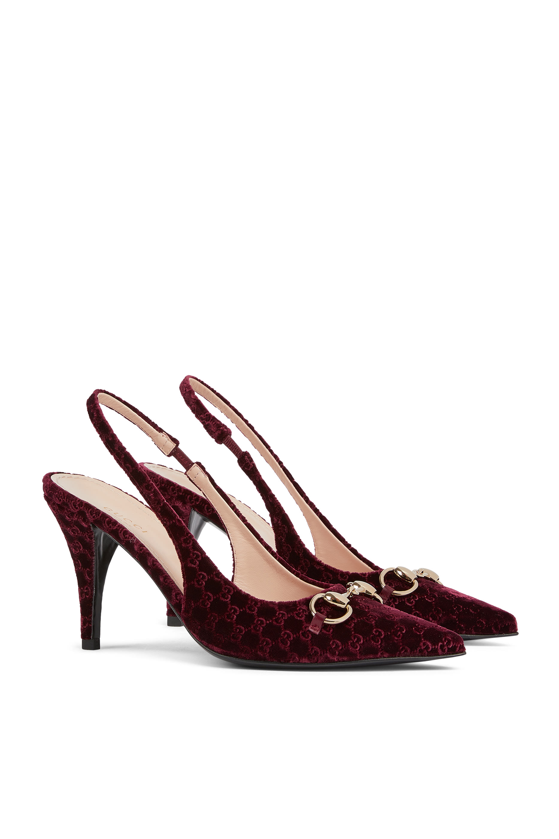 Horsebit 85 Slingback Pumps