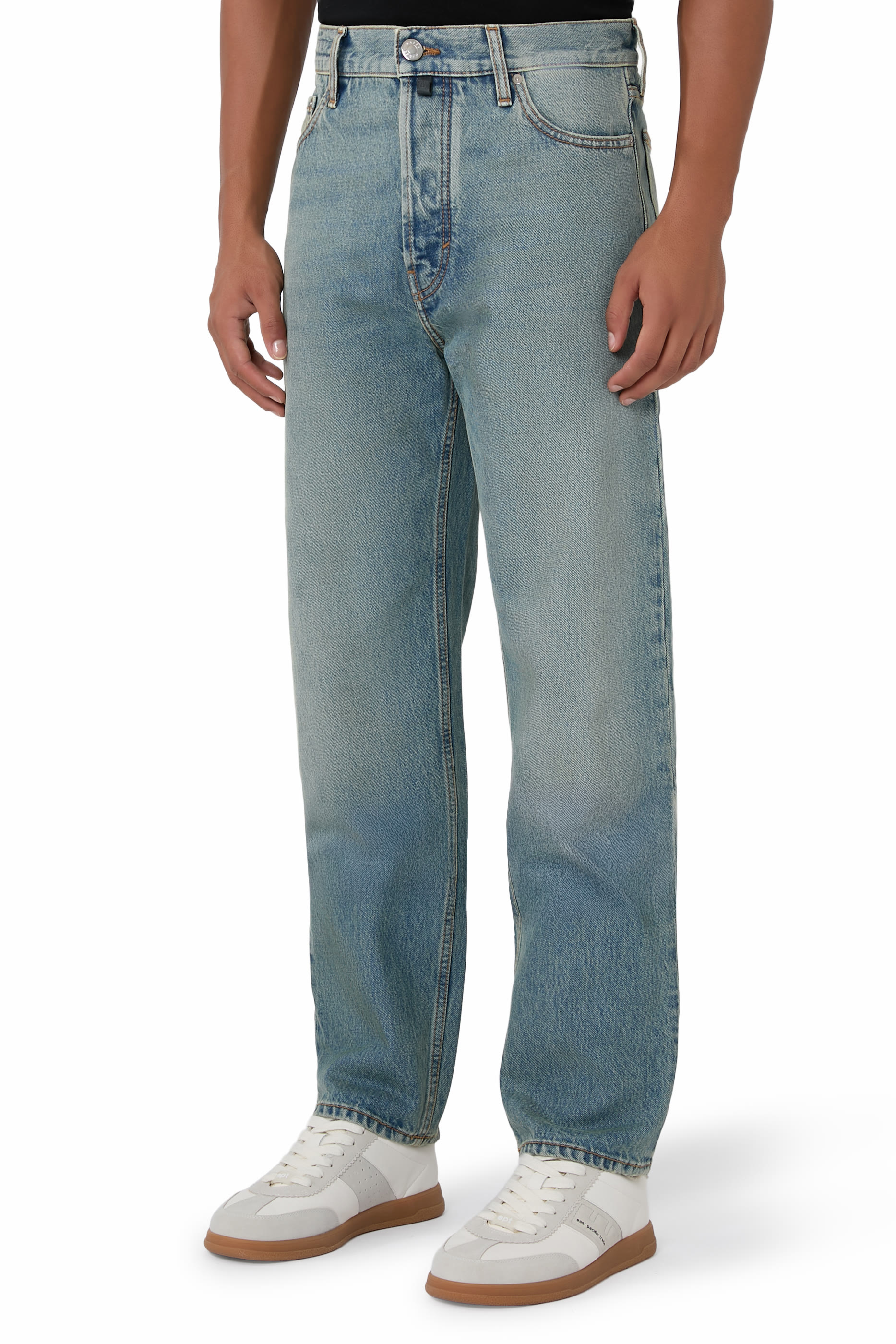 Sean Relaxed-Straight 5 Pocket Jeans