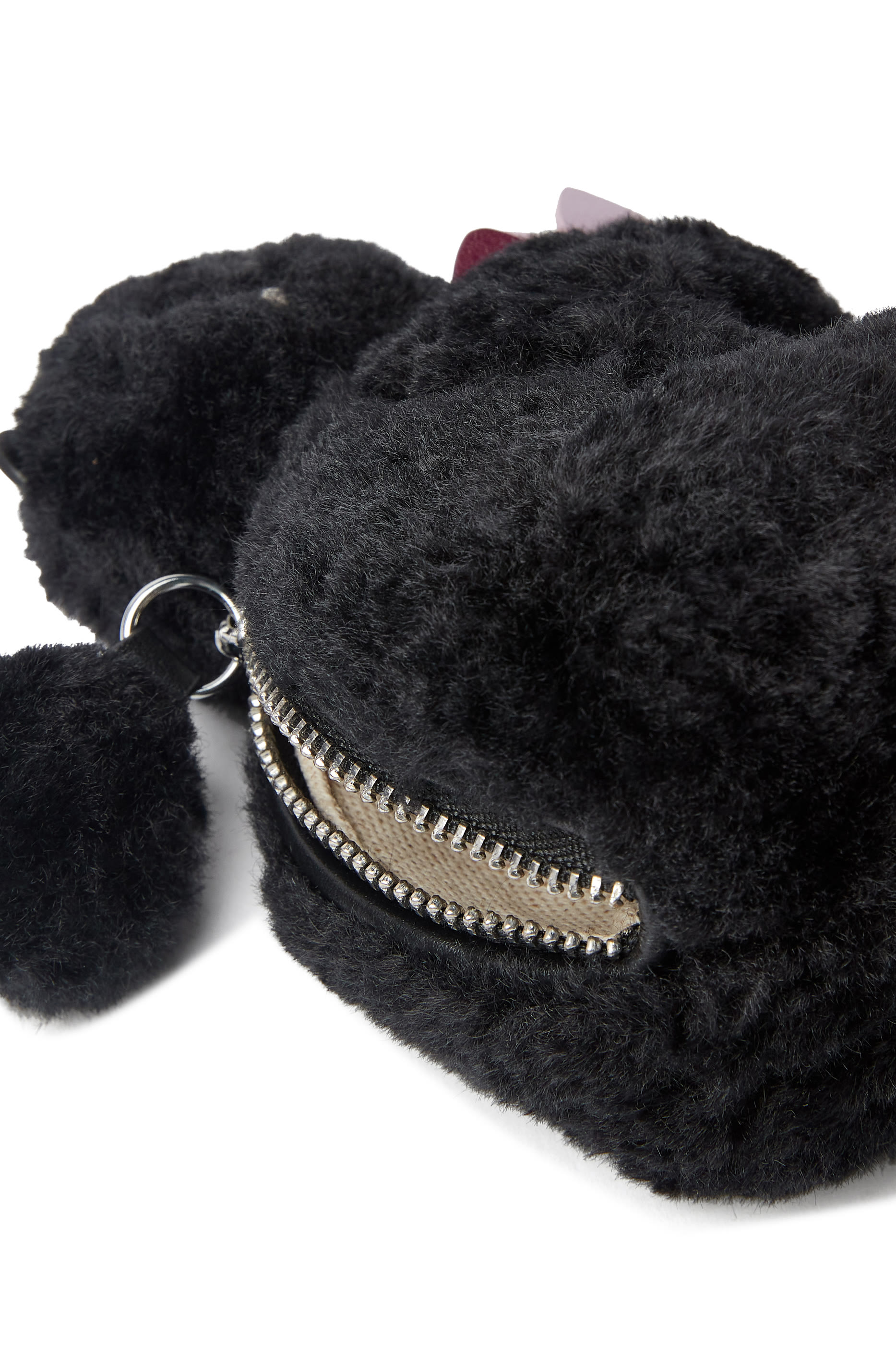 Duo Shearling Bear Crossbody Bag