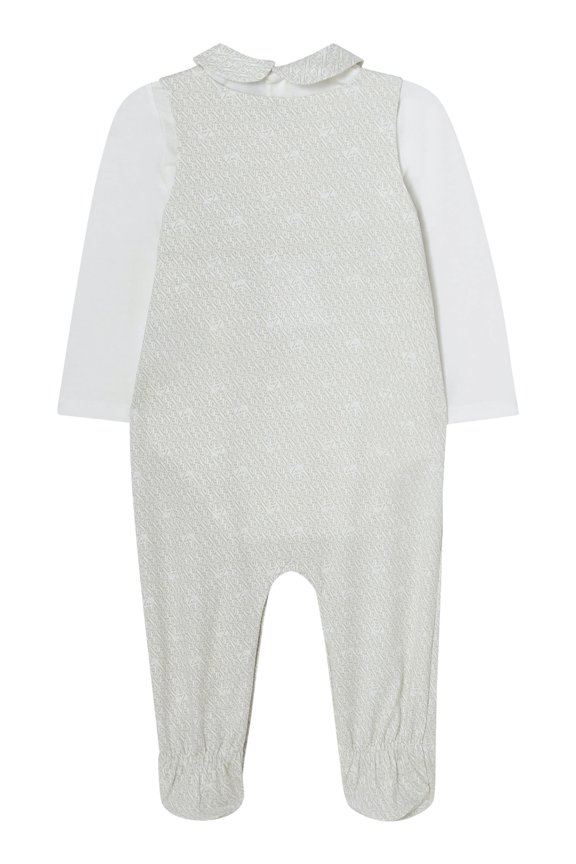 Kids Cotton Dungarees & Top Set