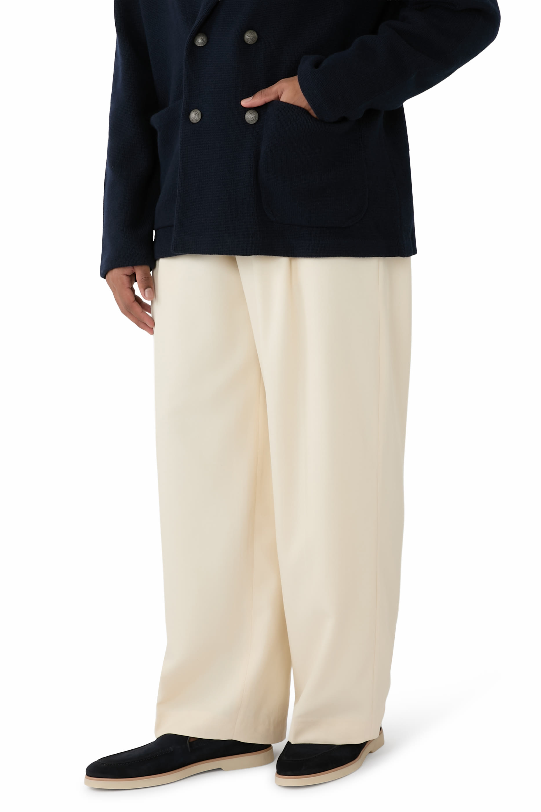  Suede Slip-On Loafers 