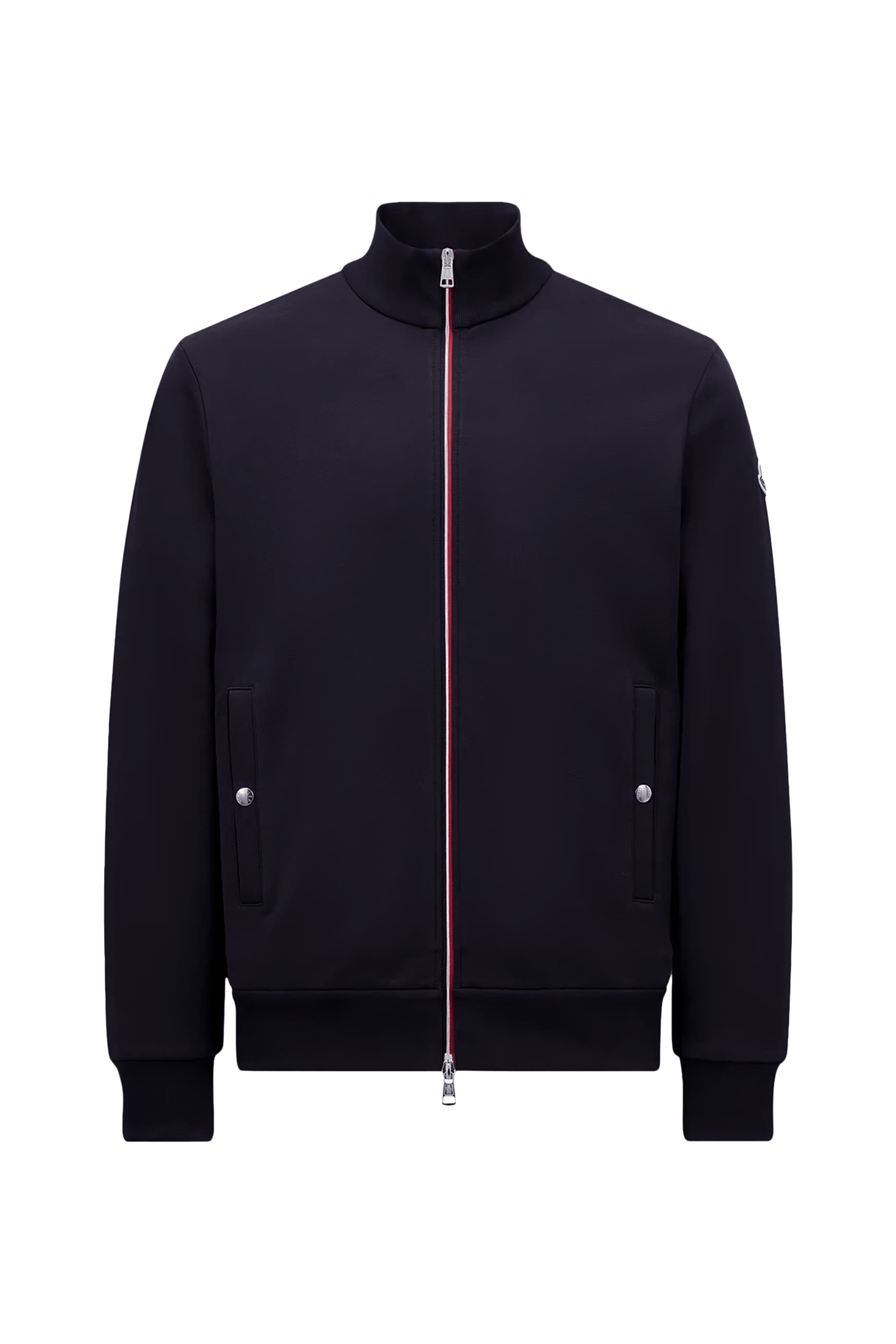  Padded Zip-Up Cardigan