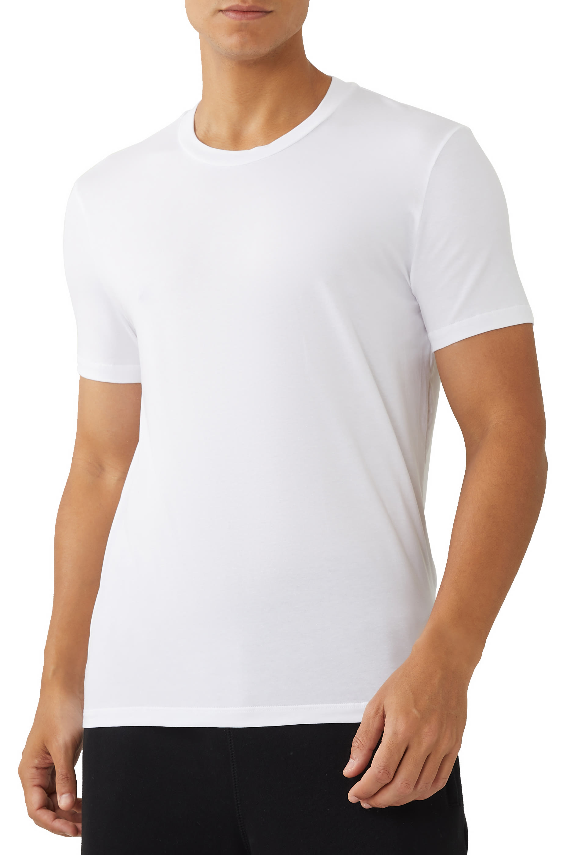 Cotton Modal Crewneck T-Shirt