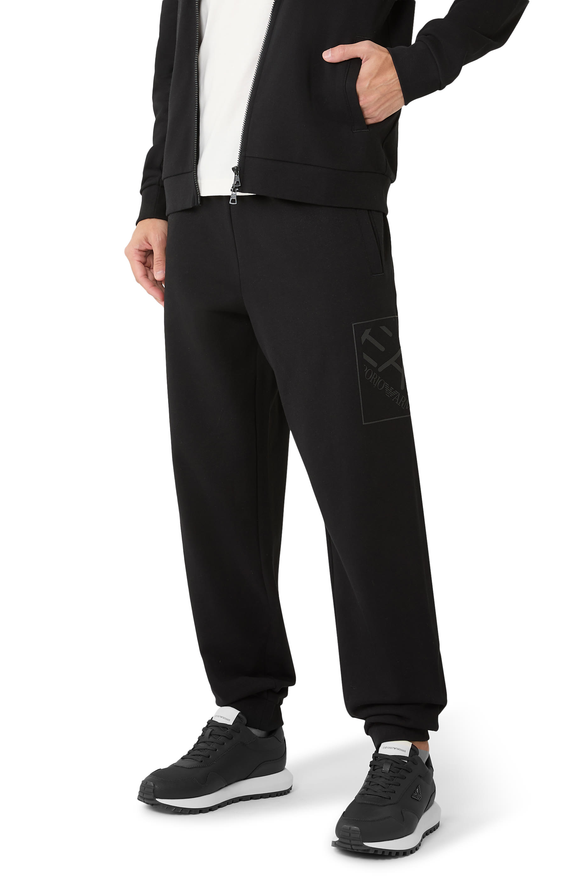 ASV Recycled Nylon Sneakers with Regenerated Saffiano Details