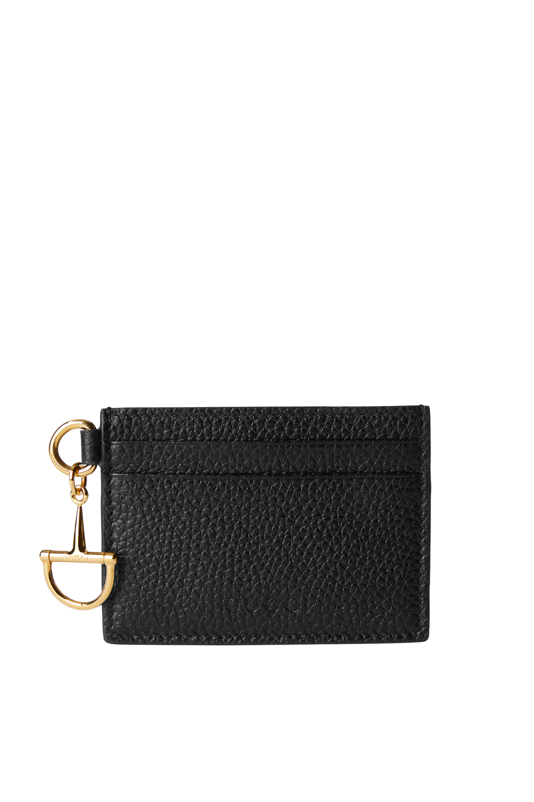 Logo Half Horsebit Card Case