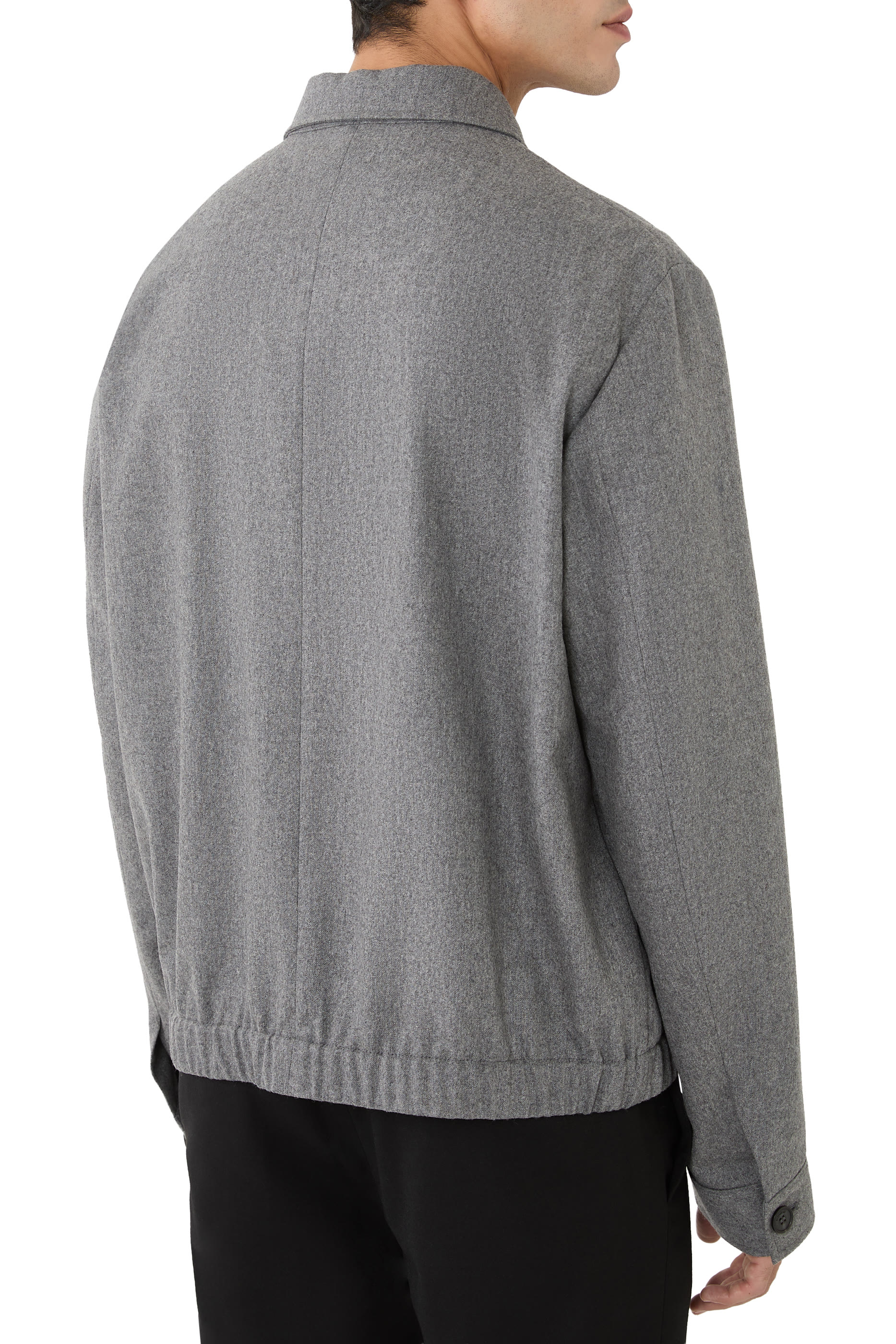 Flannel Bomber Jacket