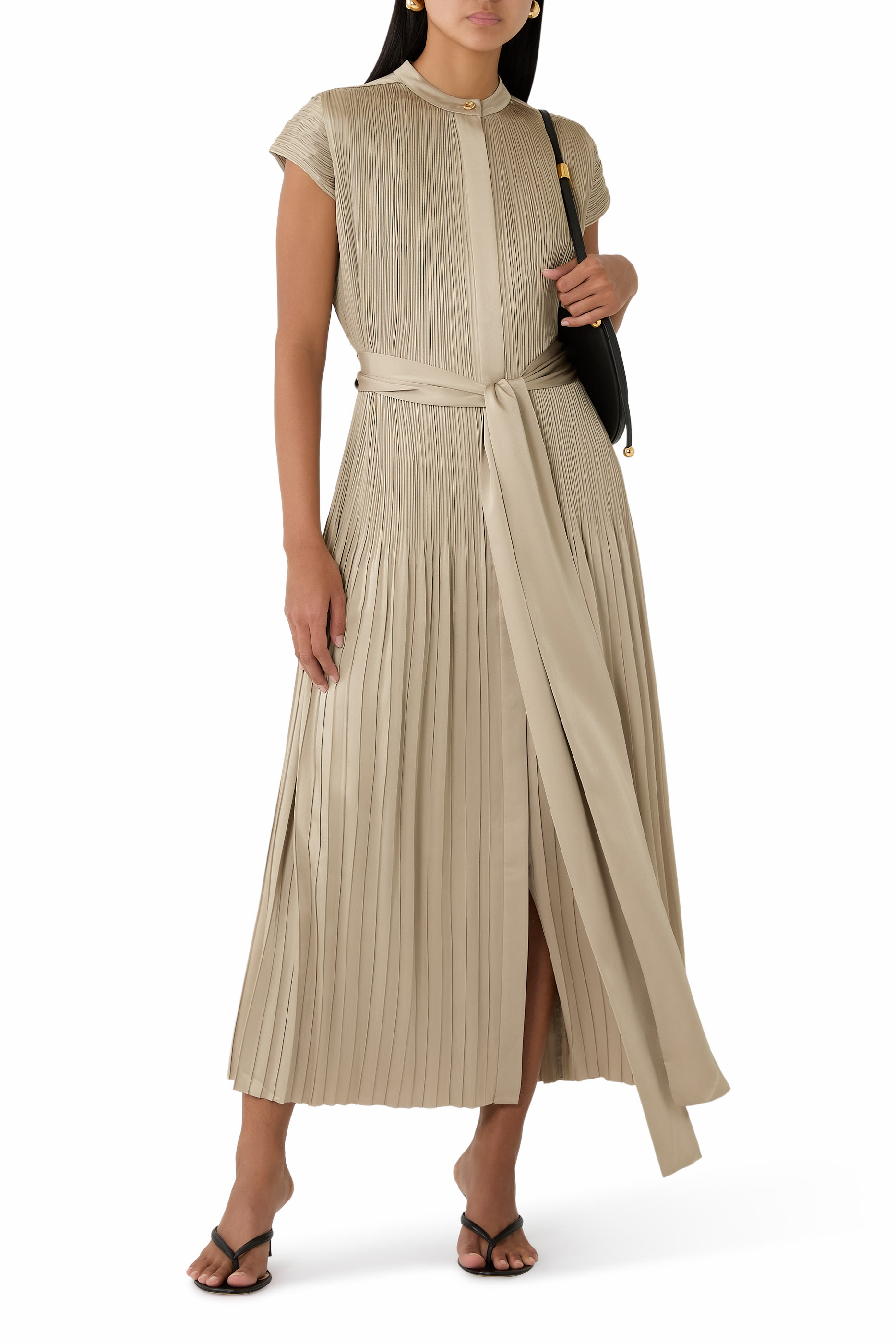 Phare Silk-Blend Satin Cocktail Dress