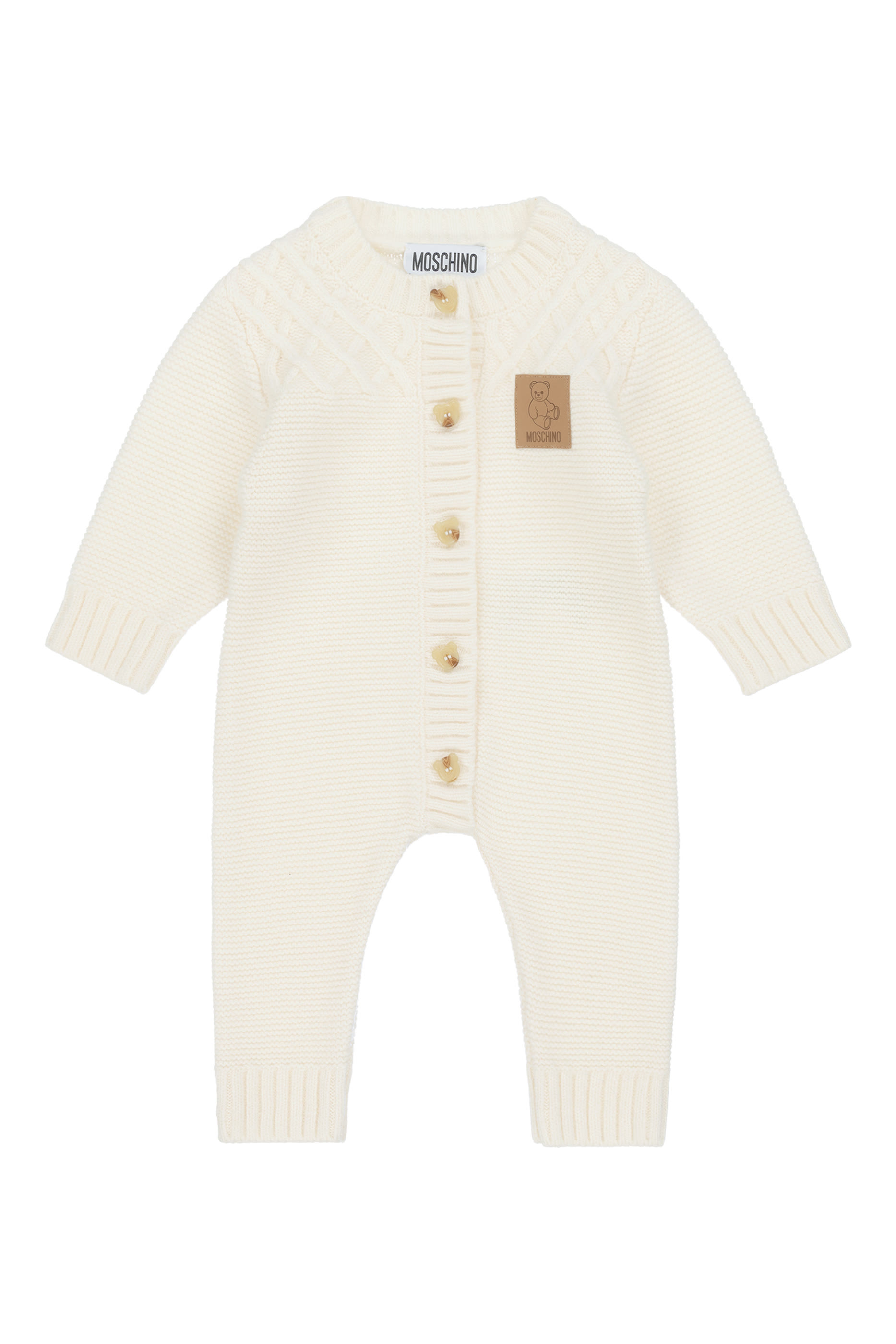 Kids Teddy Cloud Knit Babygrow 