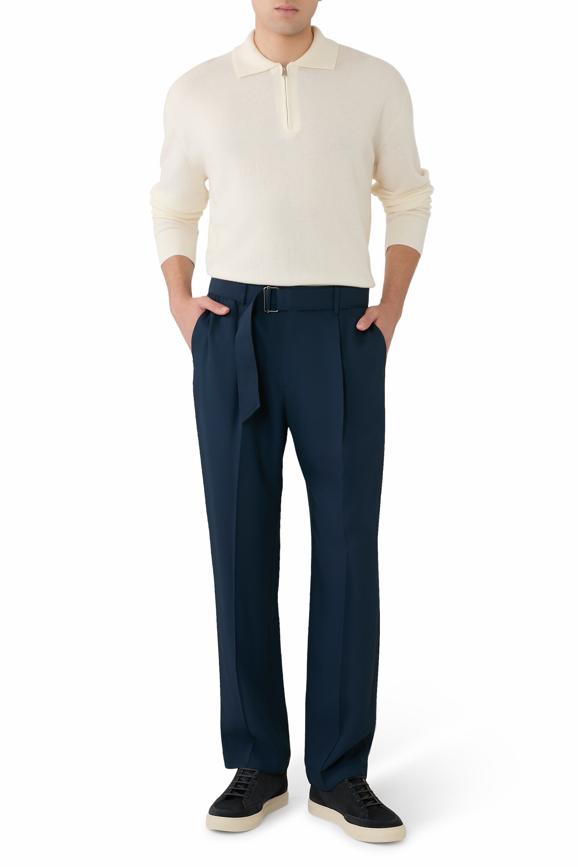  Elvis Pleated Pull-On Trousers