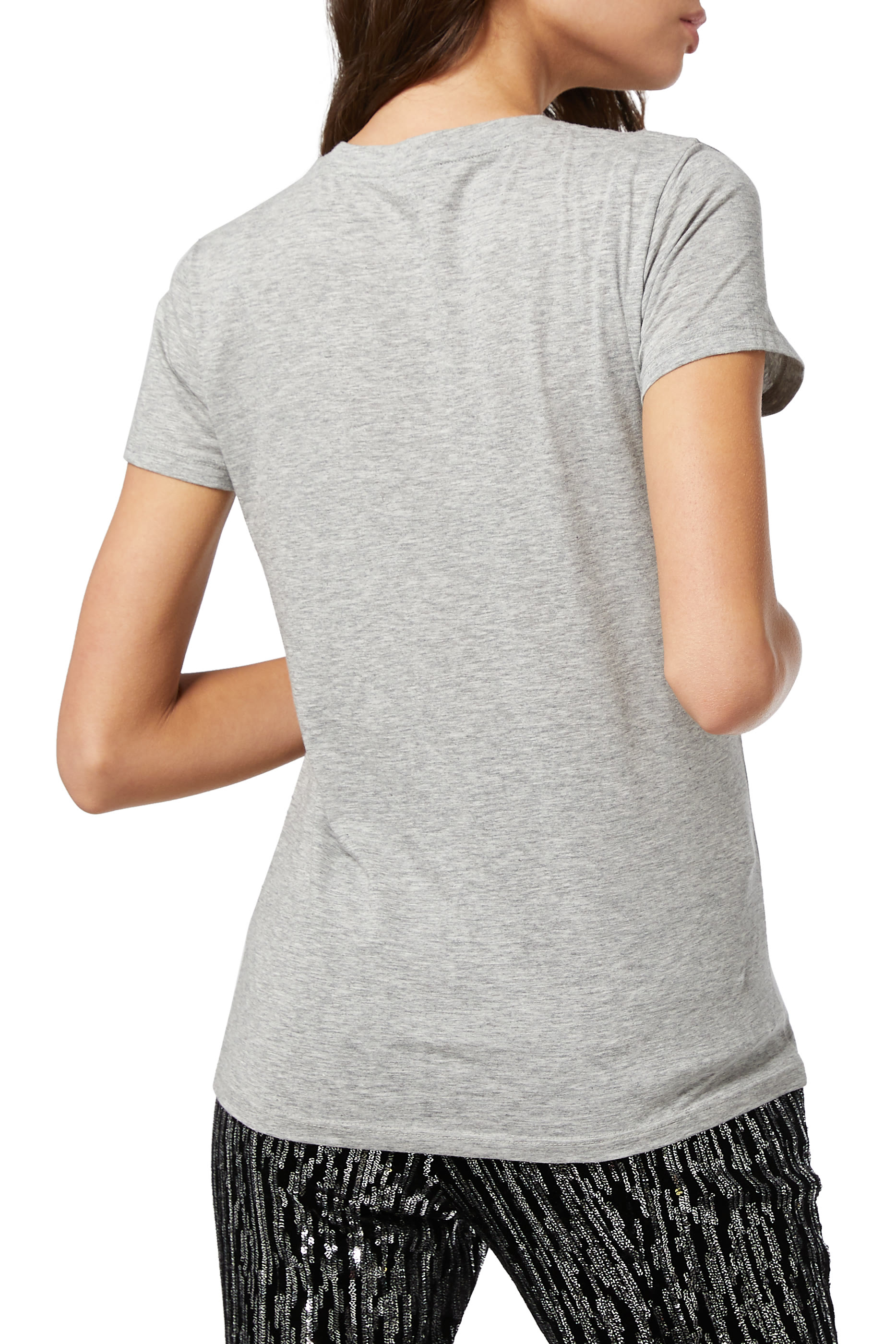 Grey Cotton T-Shirt