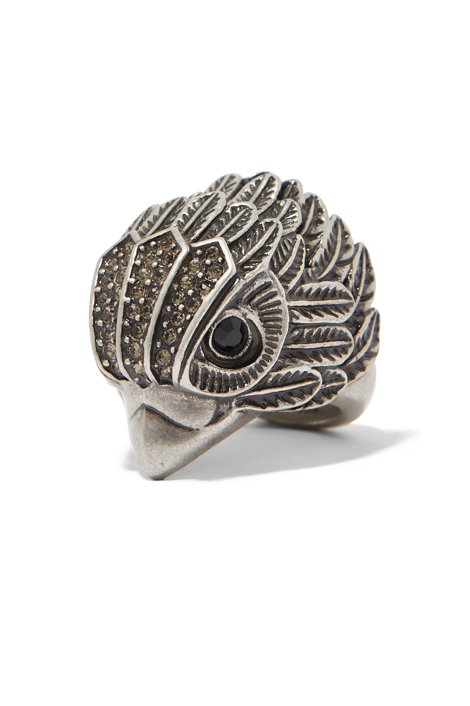 Chunky Eagle XL Cocktail Ring, Brass