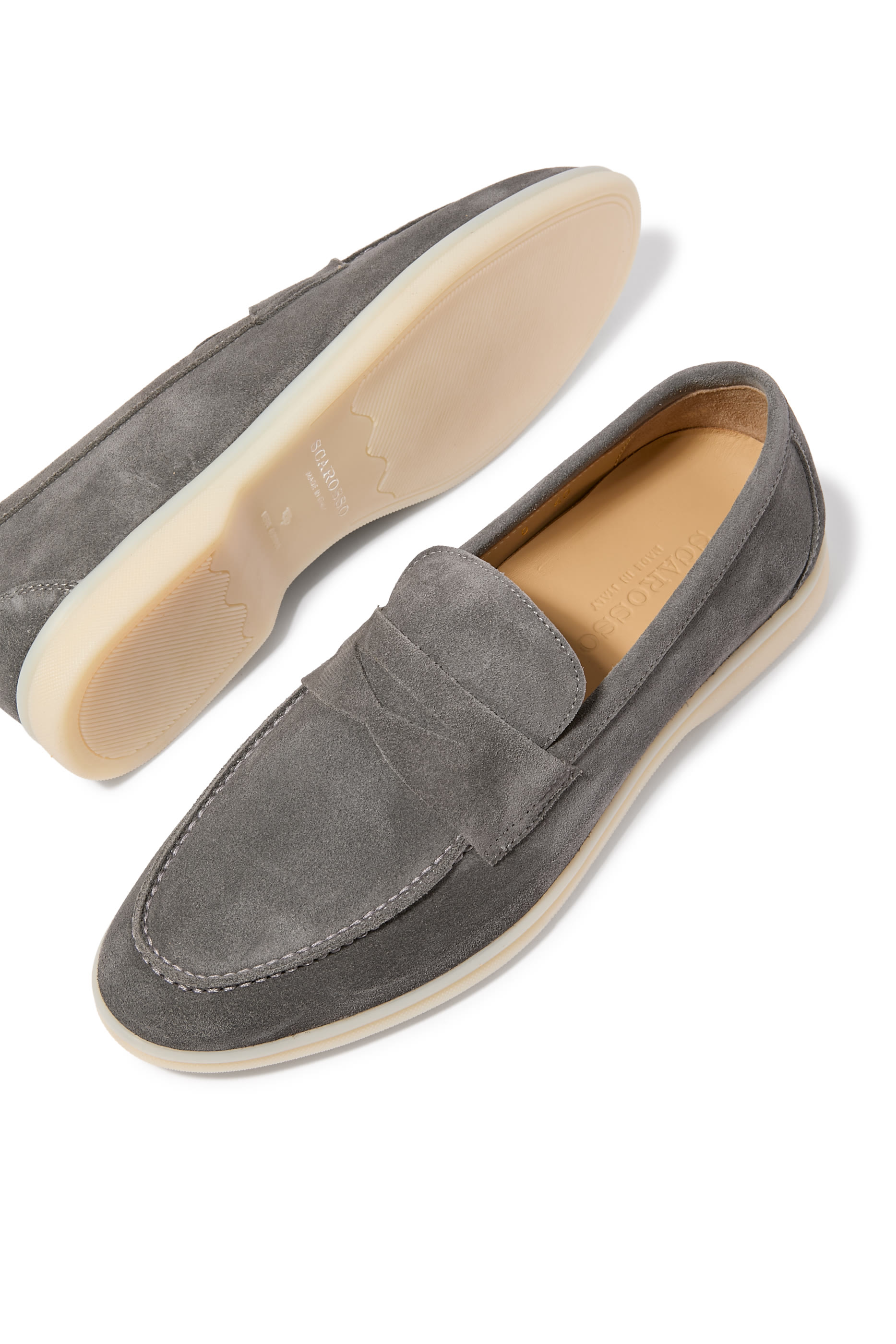 Luciana Grey Suede Sneakers