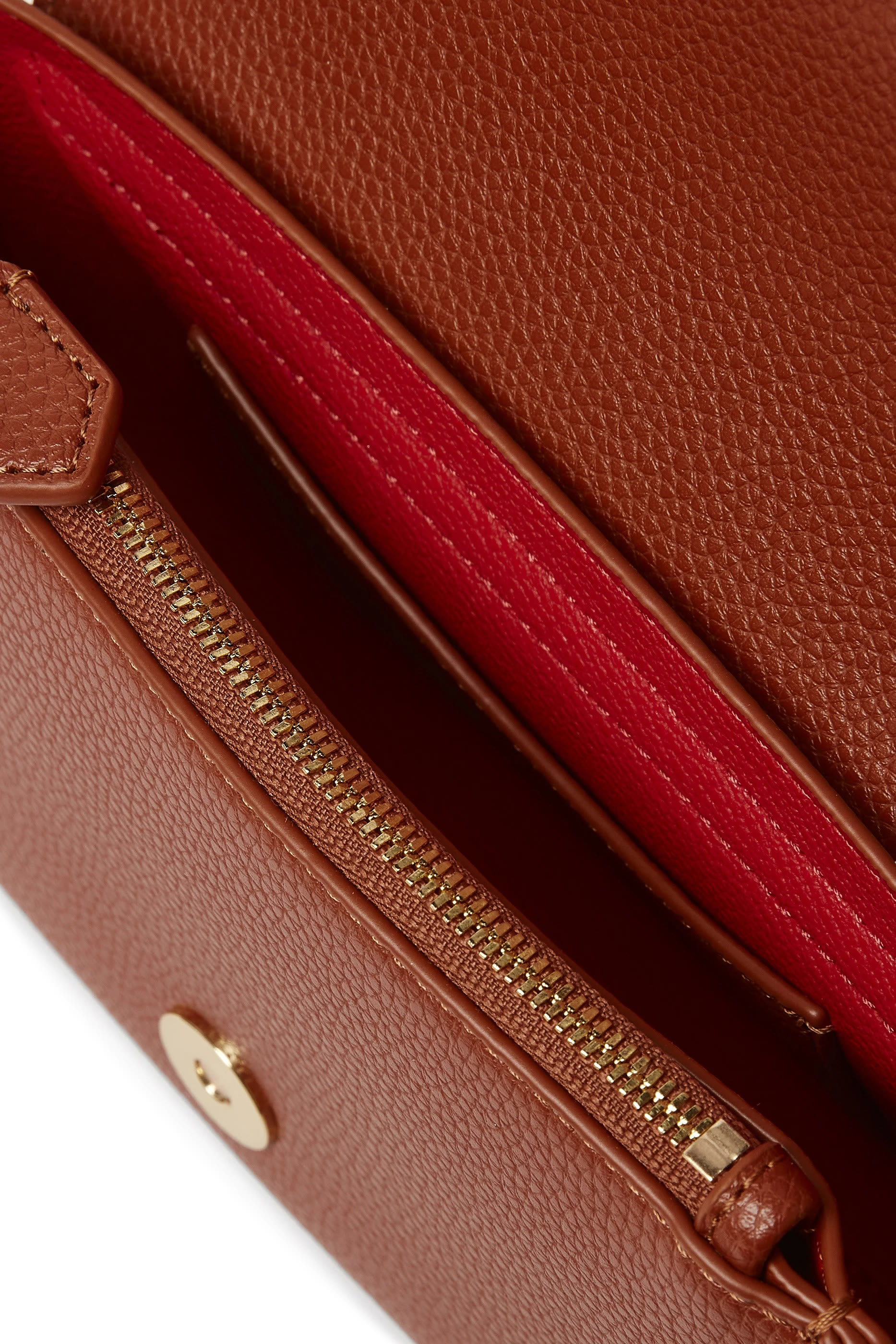 Deer-Print Mini Bag with Shoulder Strap