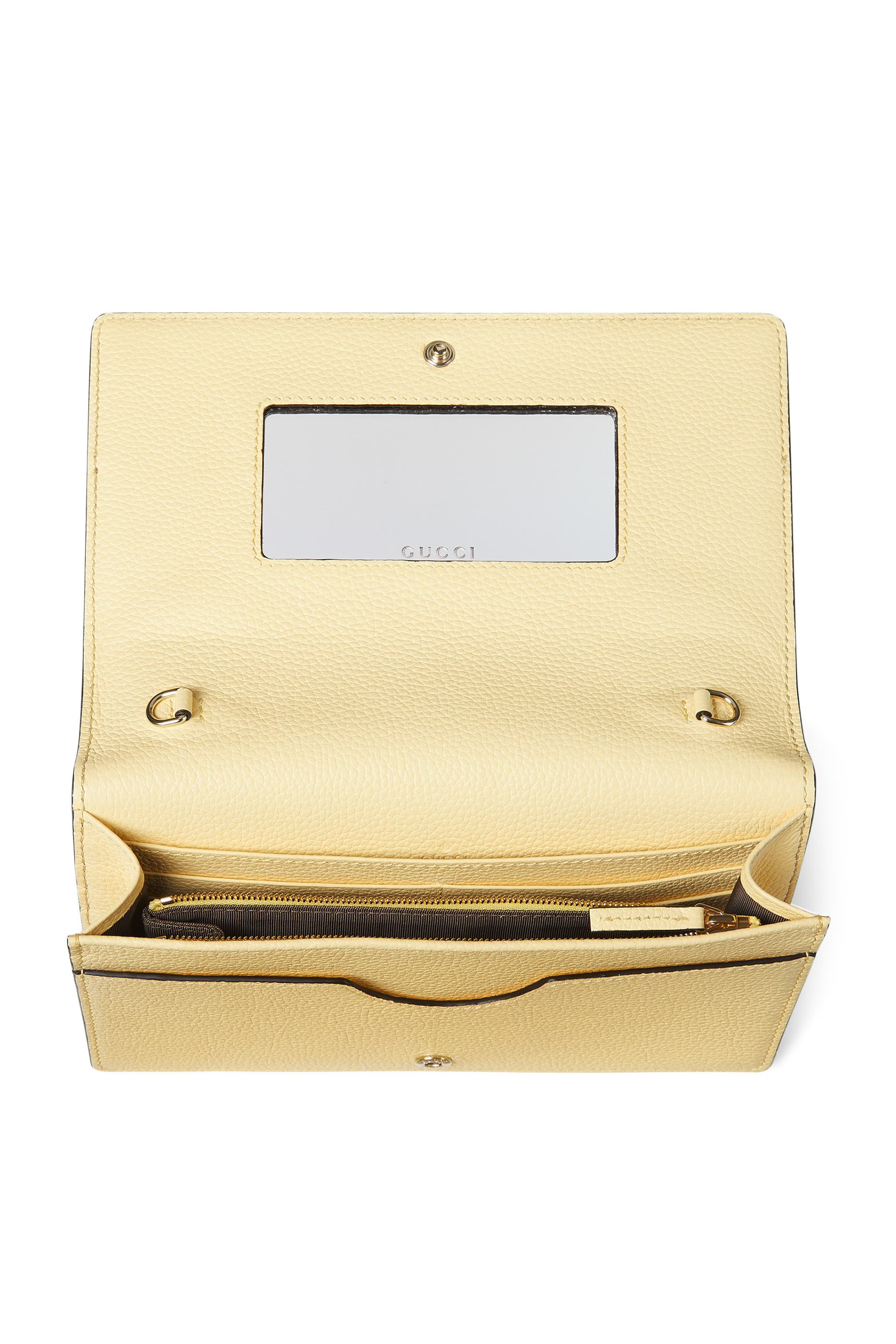 GG Marmont Bi-Color Chain Wallet