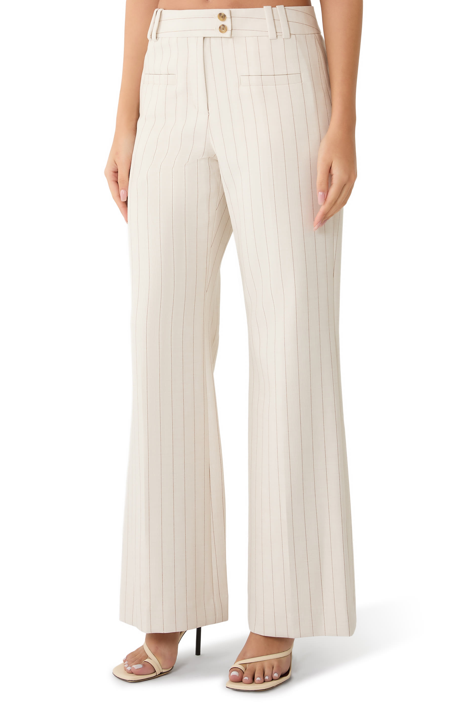 Pinstripe Trousers