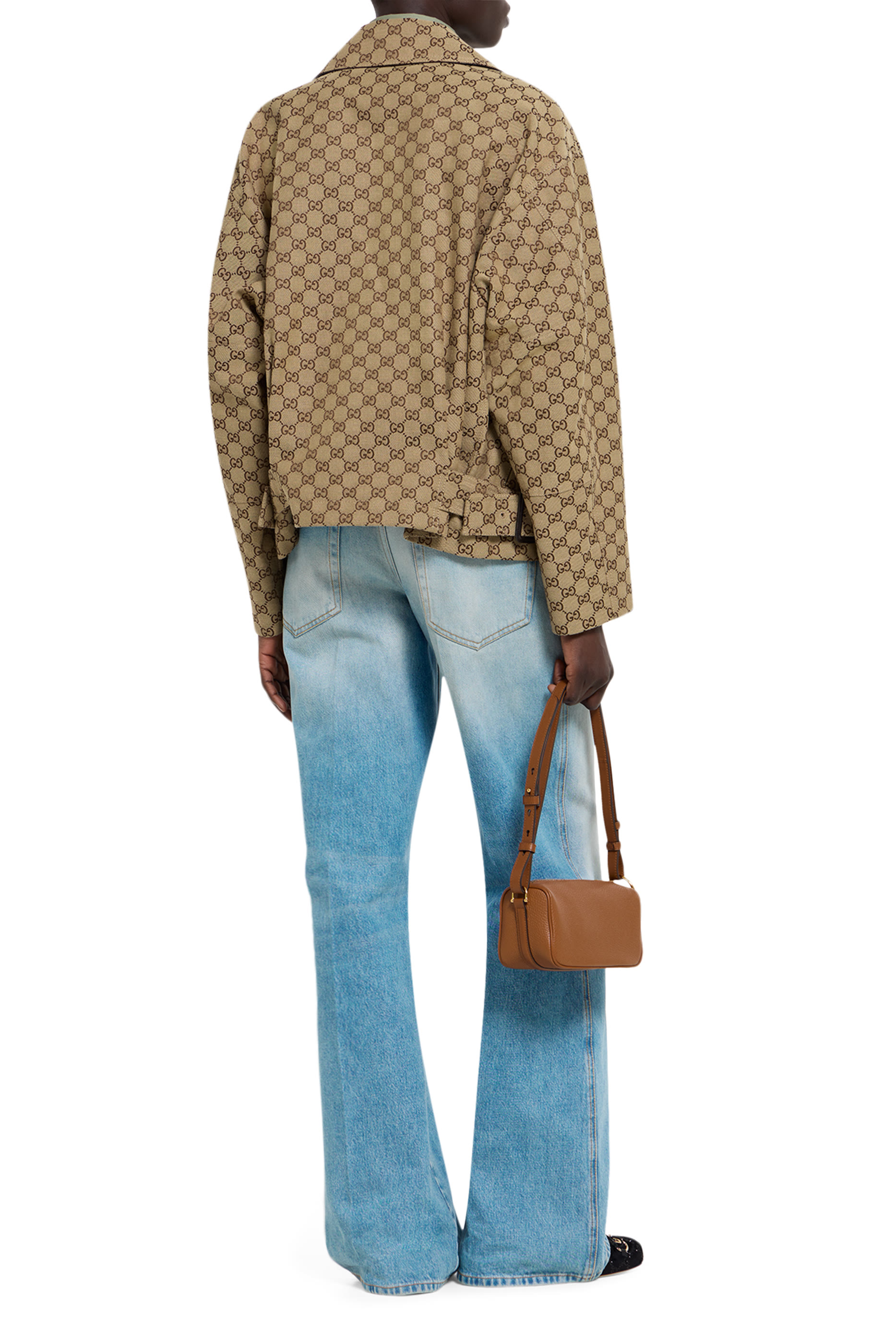 GG Canvas Bomber Jacket