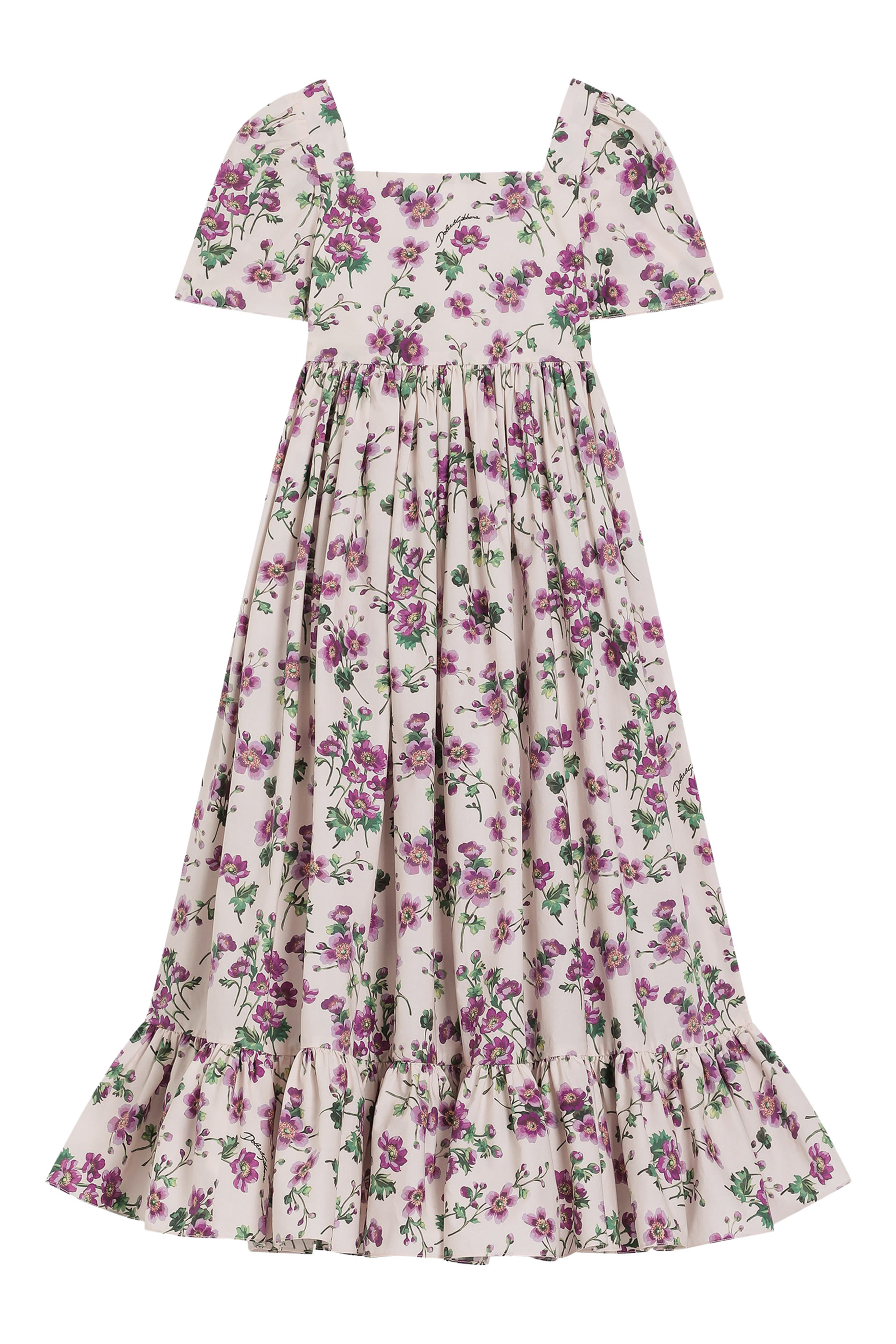 Kids Floral Print Dress