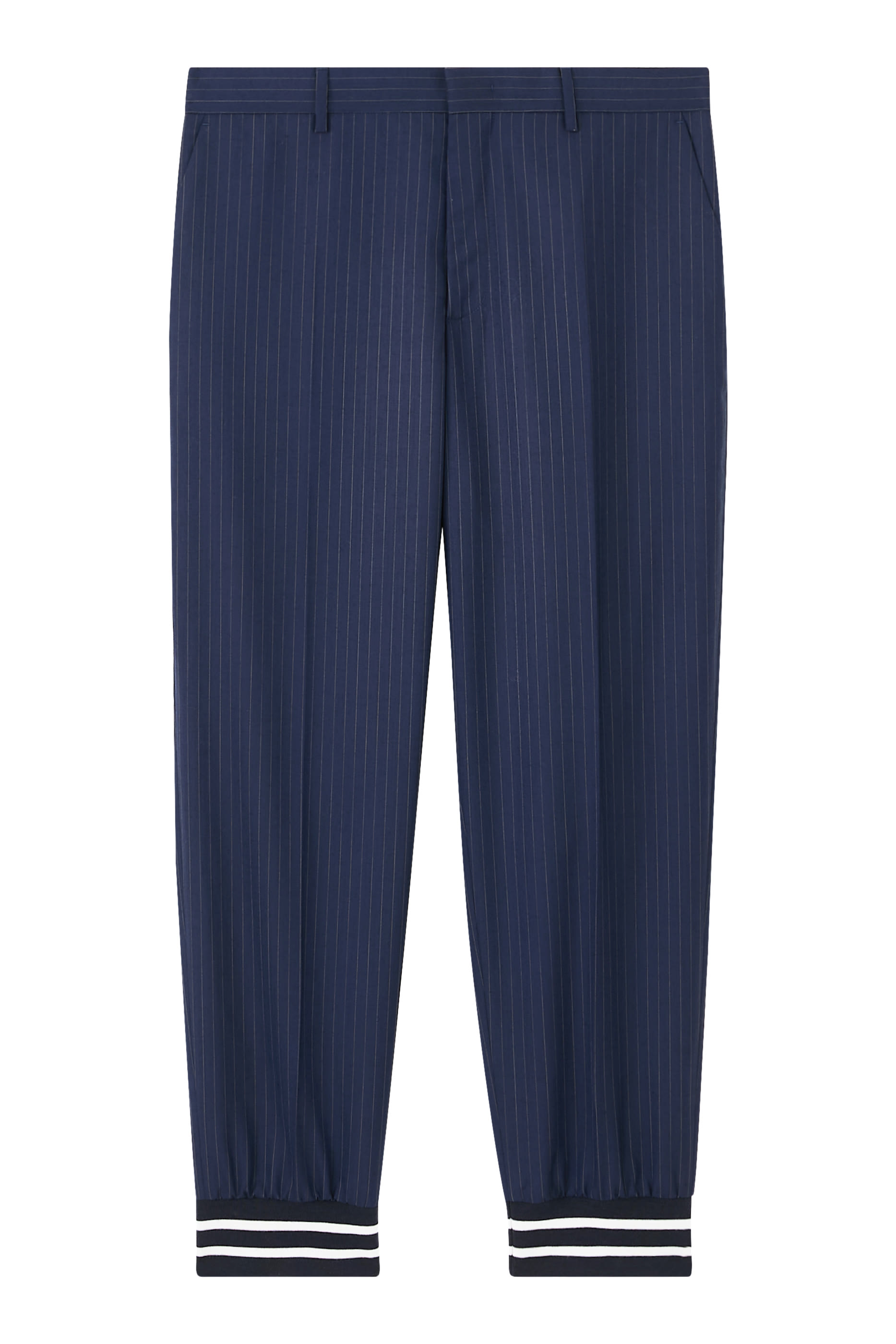  Wool Pinstripe Trousers