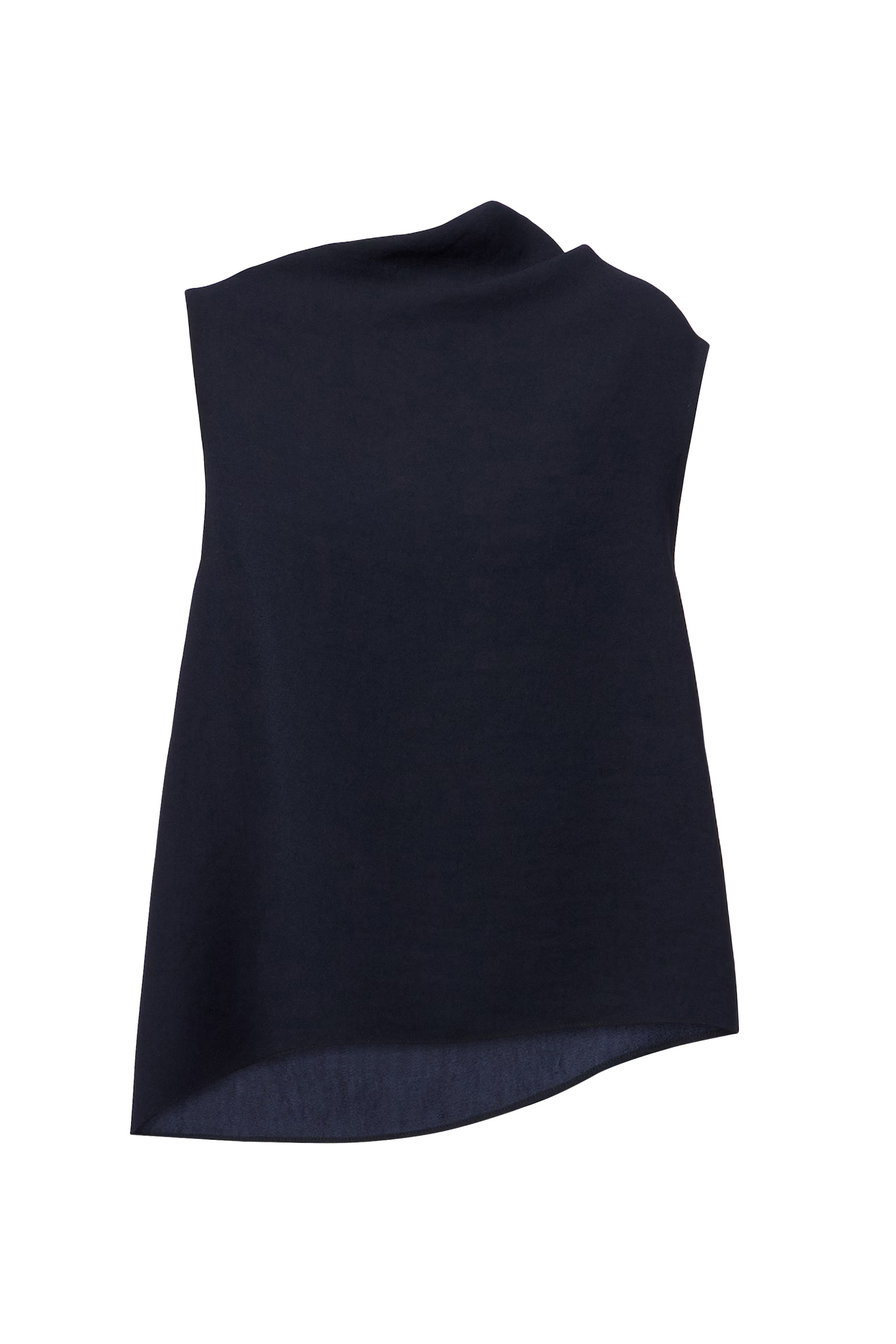 Asymmetrical Draped A-Line Top