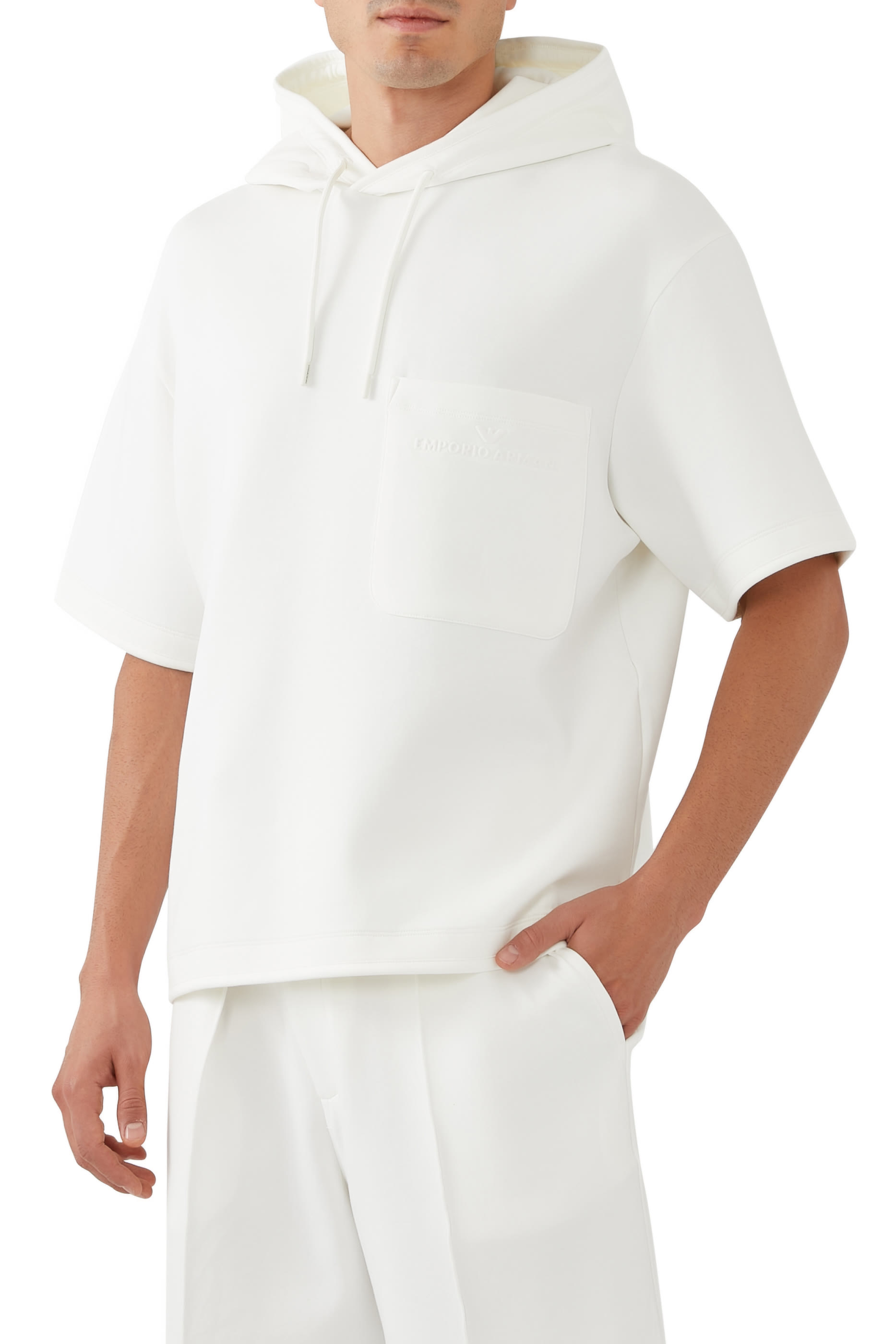 Micro EA Logo Hoodie