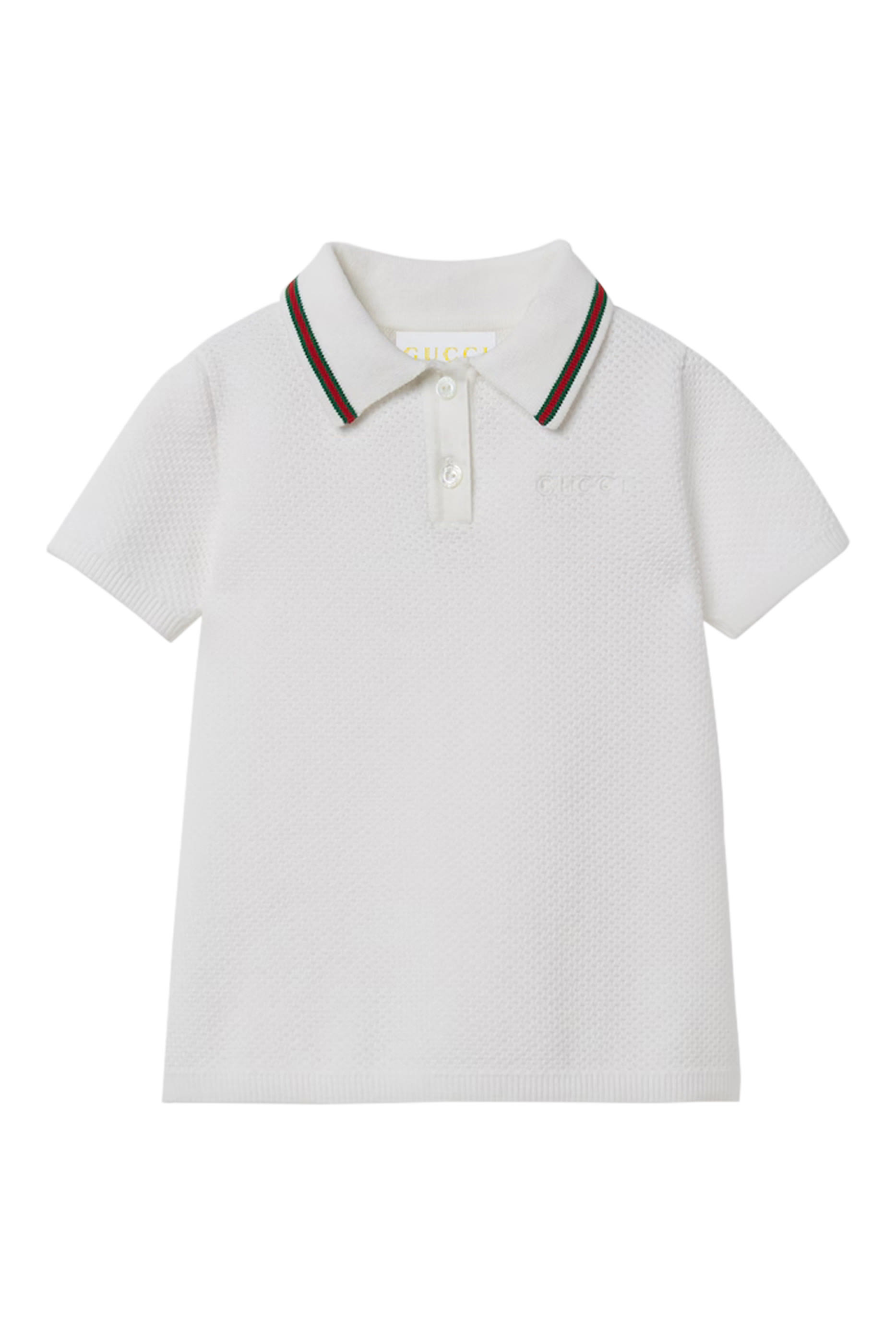 Baby Embroidered Cotton Polo Dress