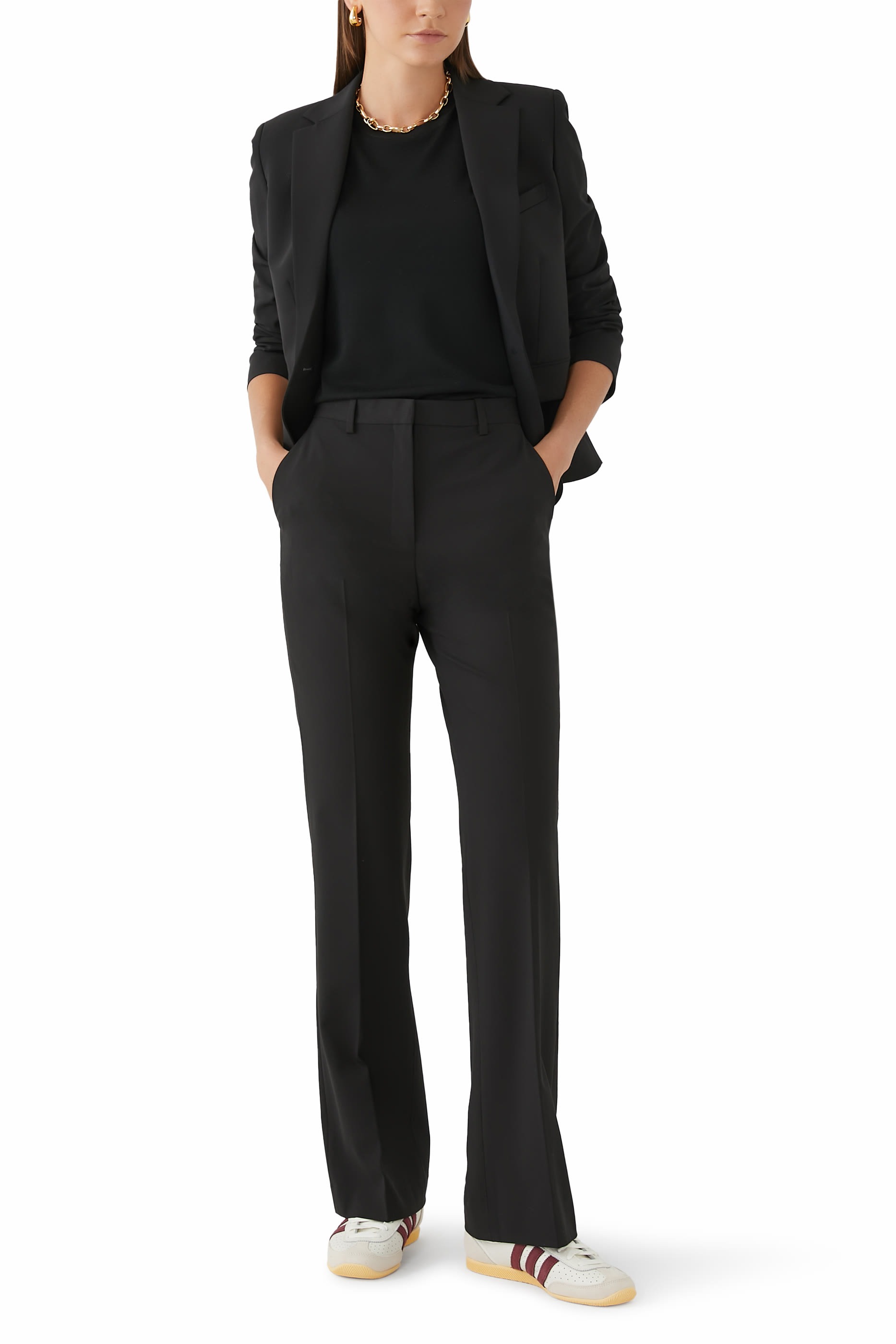 Merino Wool Cropped Cardigan