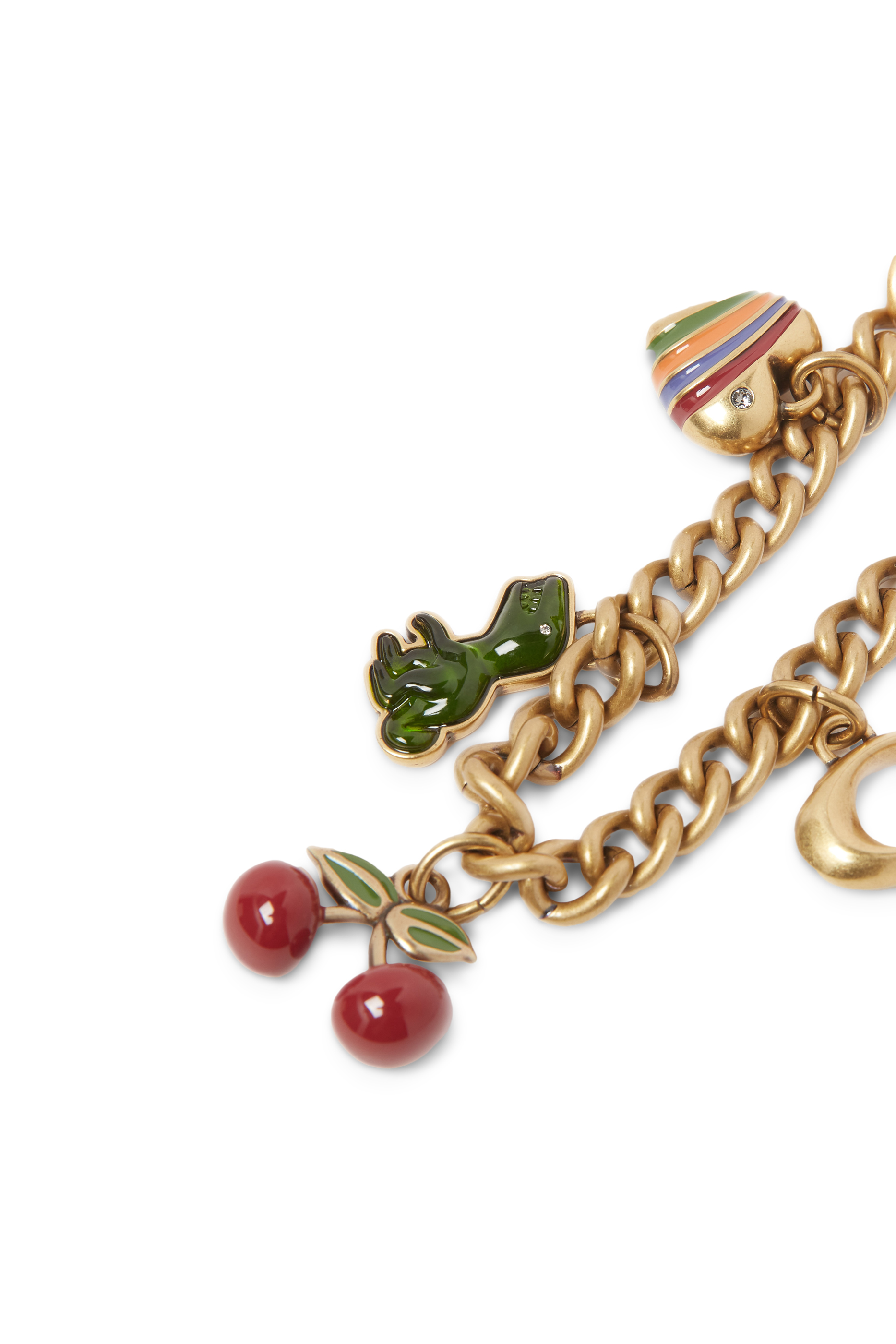 Motif Chain Bag Charm