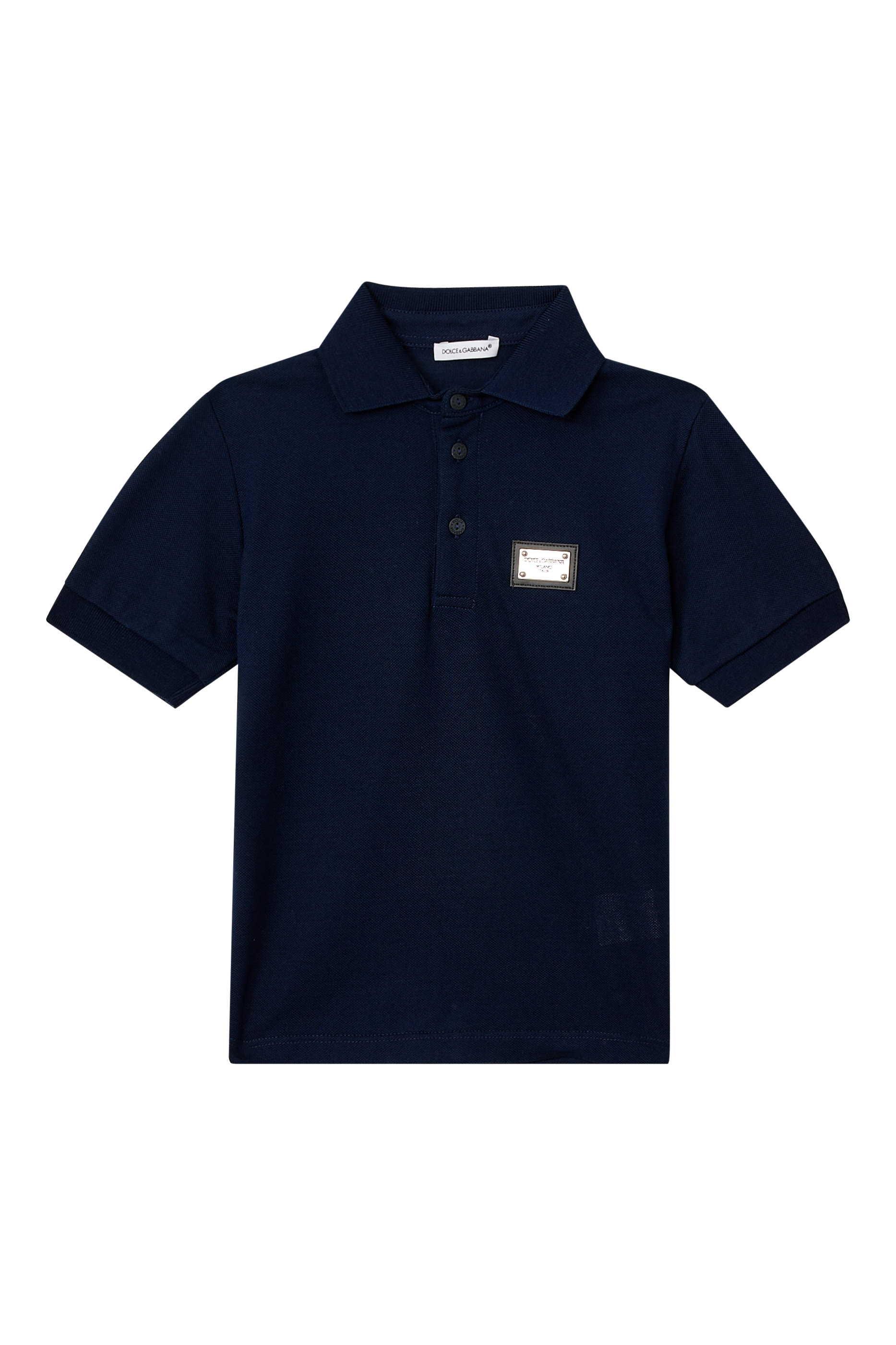 Piqu&eacute; Logo Tag Polo Shirt