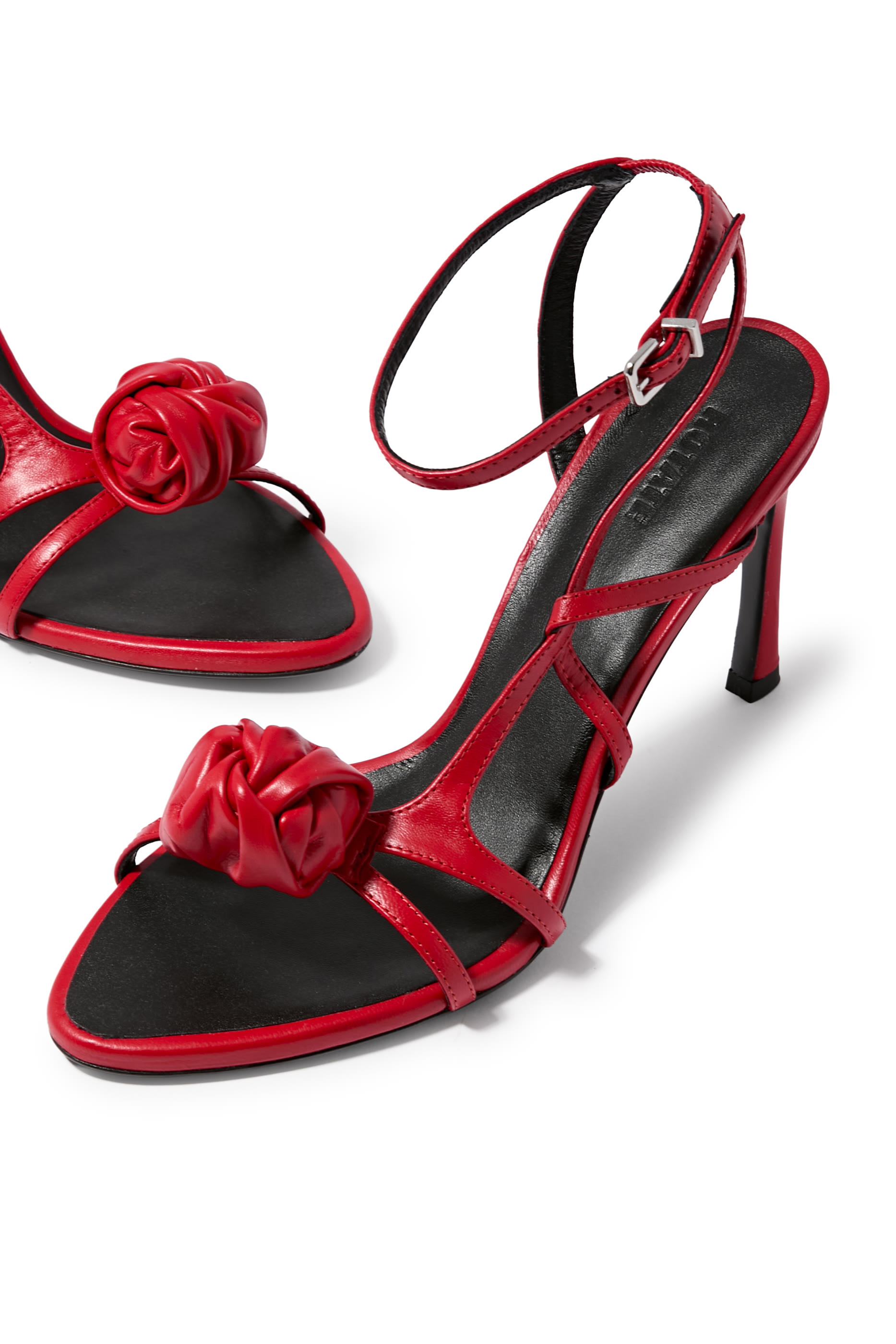 Leather Knot 95 Sandals