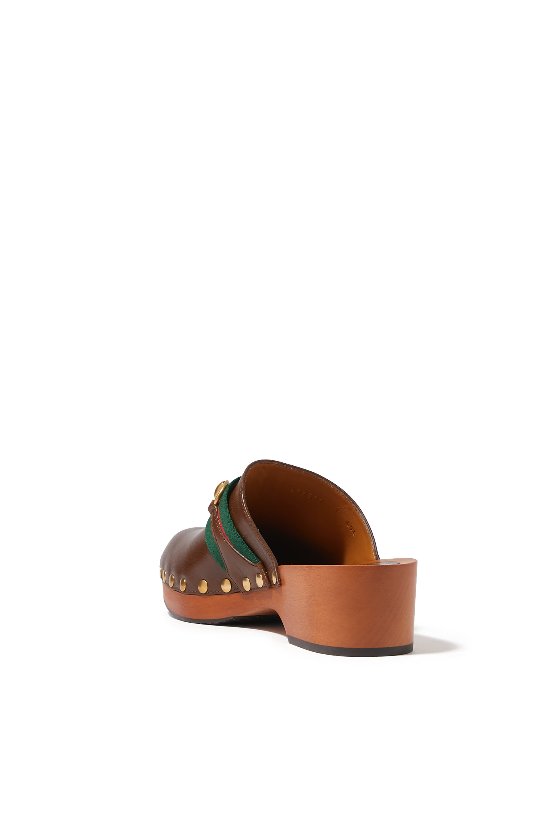 Horsebit 35 Leather Clogs