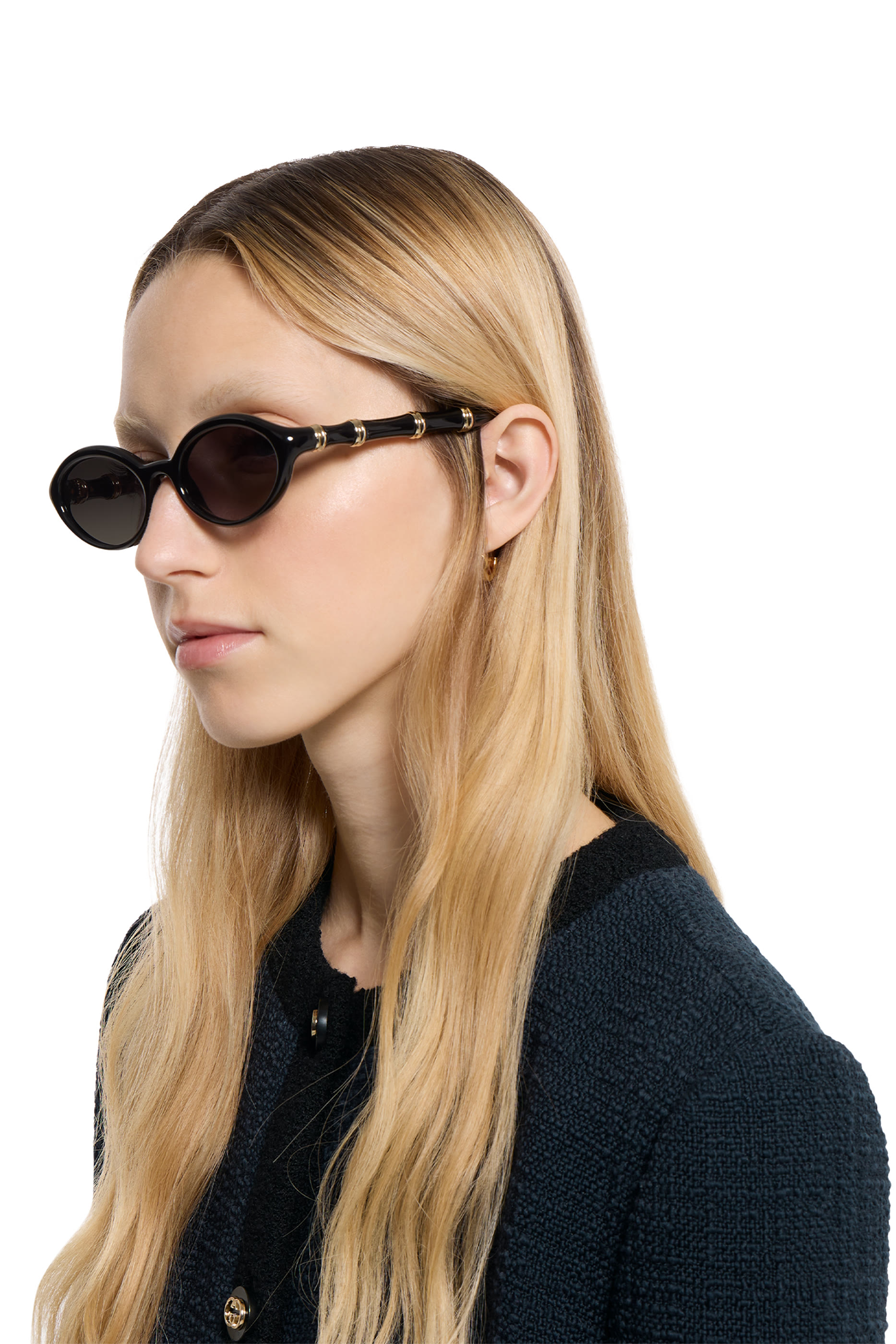 Oval Frame Sunglasses