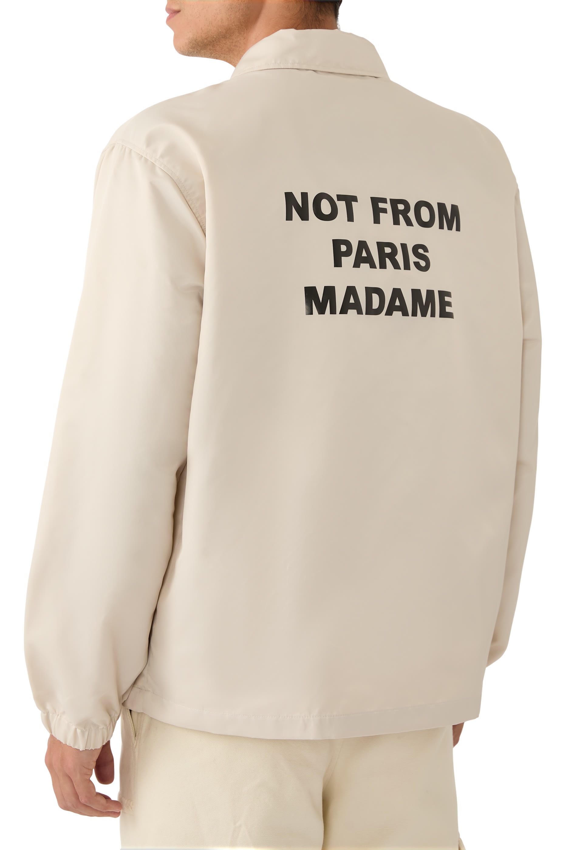 La Veste Slogan Jacket