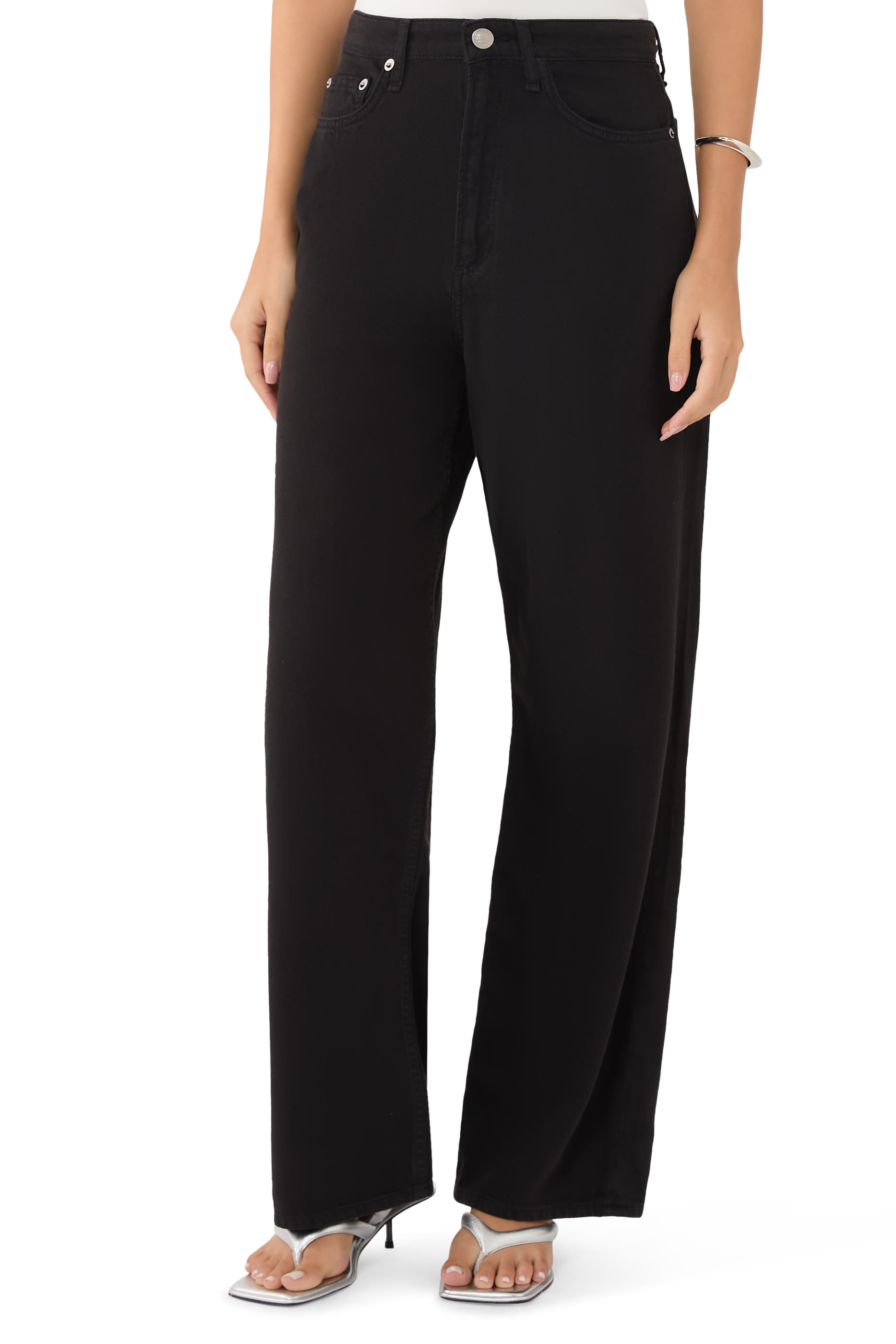 Featherweight Logan Wide-Leg Jeans